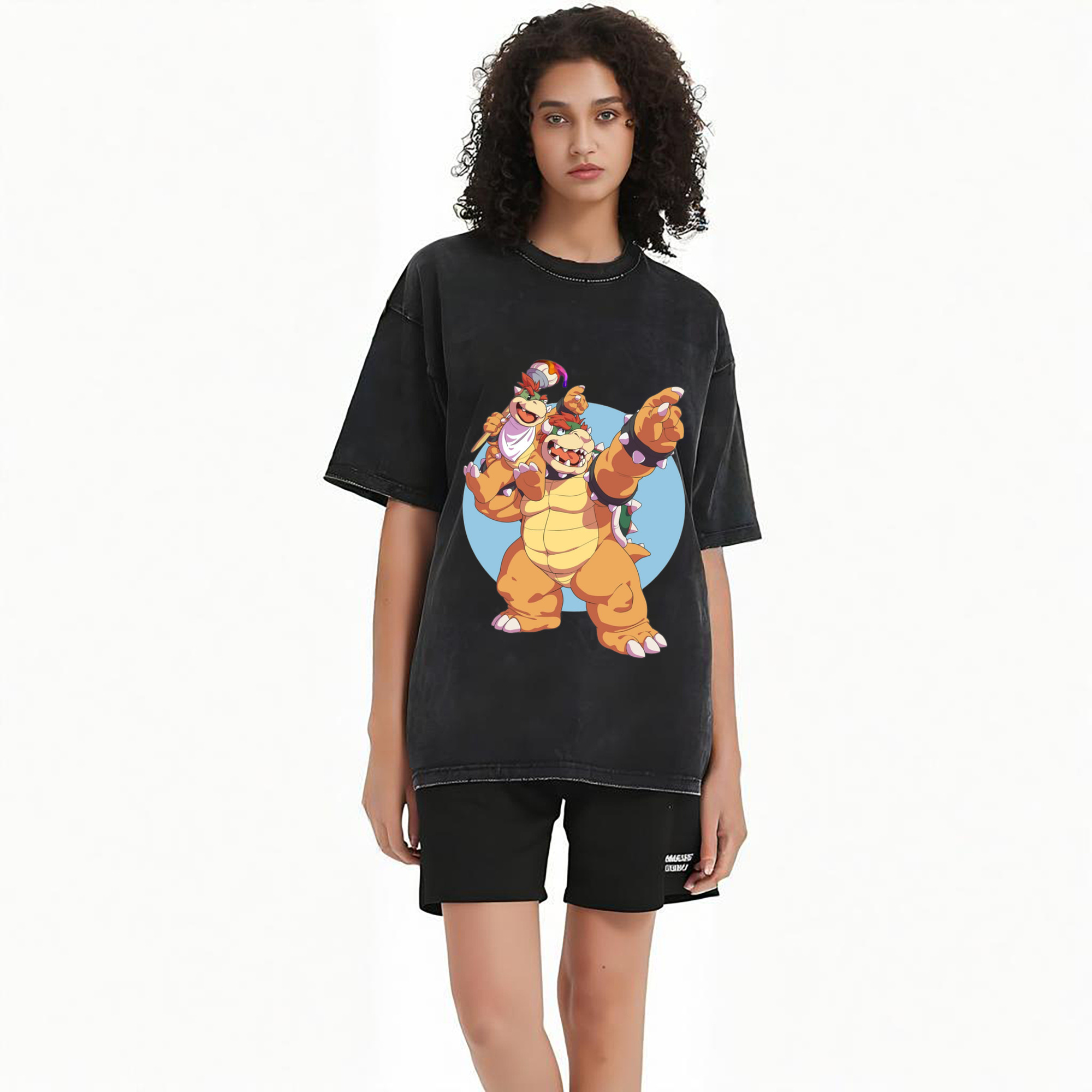 Nintendo Bowser Jr andBowser King Koopa T-Shirt