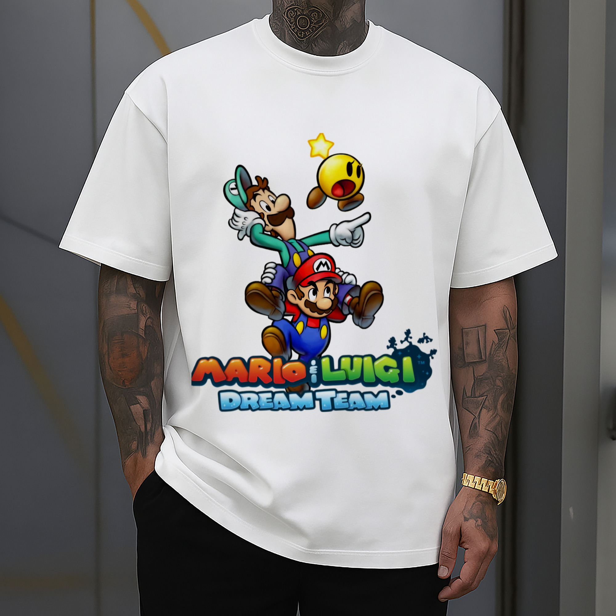mario and luigi t dream team shirts
