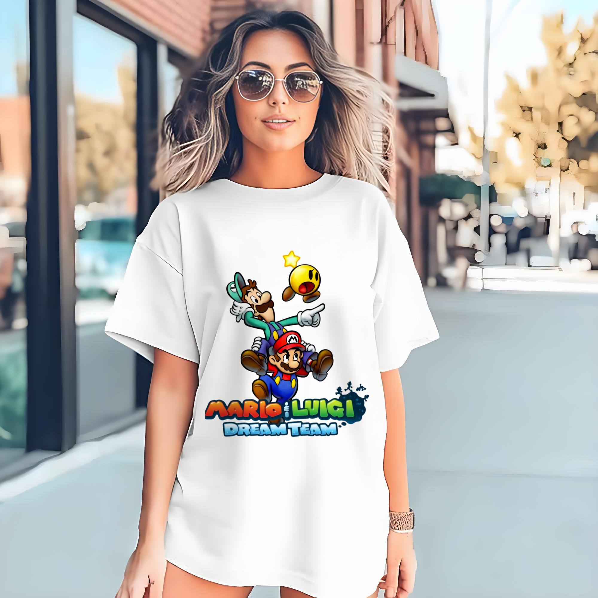 mario and luigi t dream team shirts