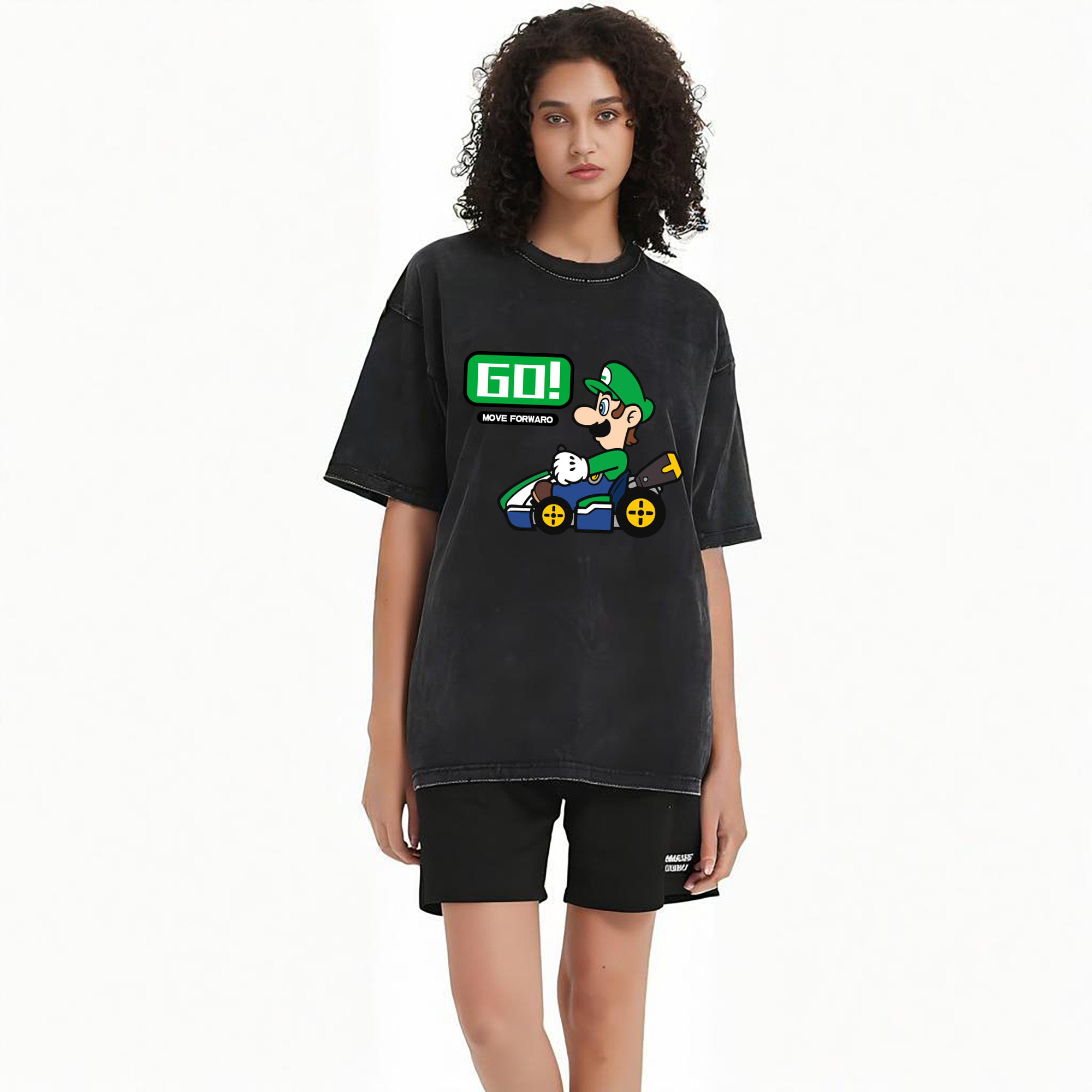 Nintendo Luigi 'GO!'kart T-shirt