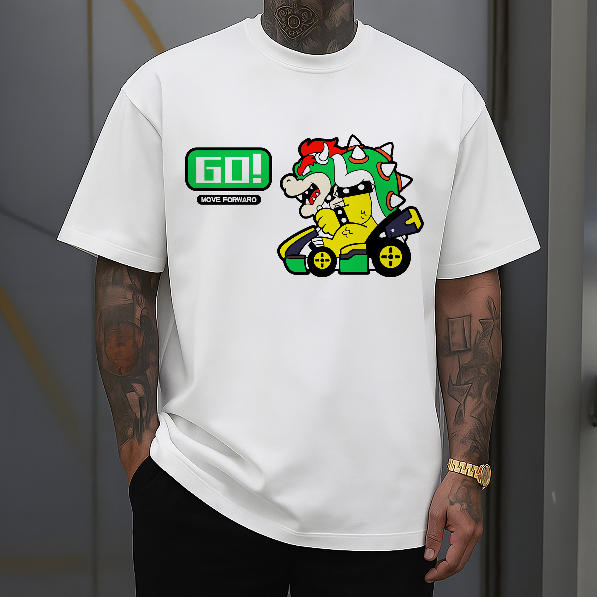 Nintendo King Koopa 'GO!'kart T-shirt