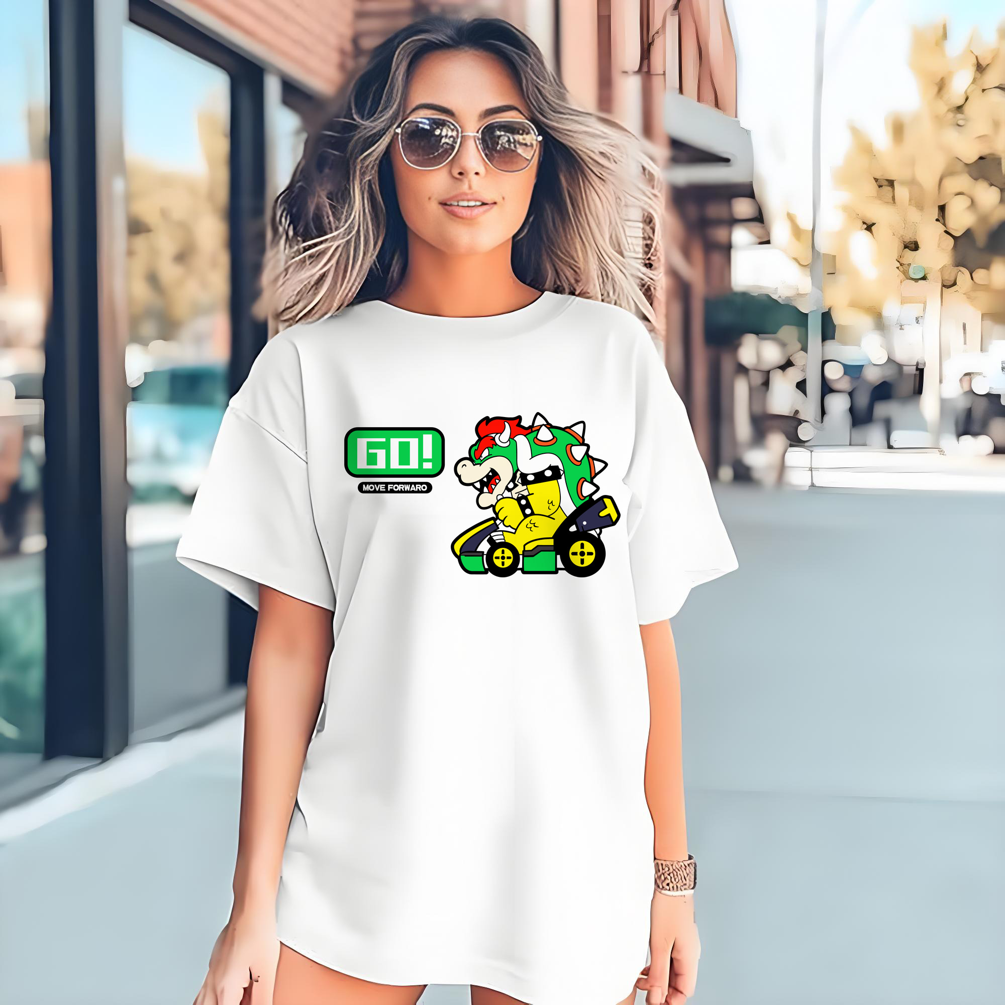 Nintendo King Koopa 'GO!'kart T-shirt