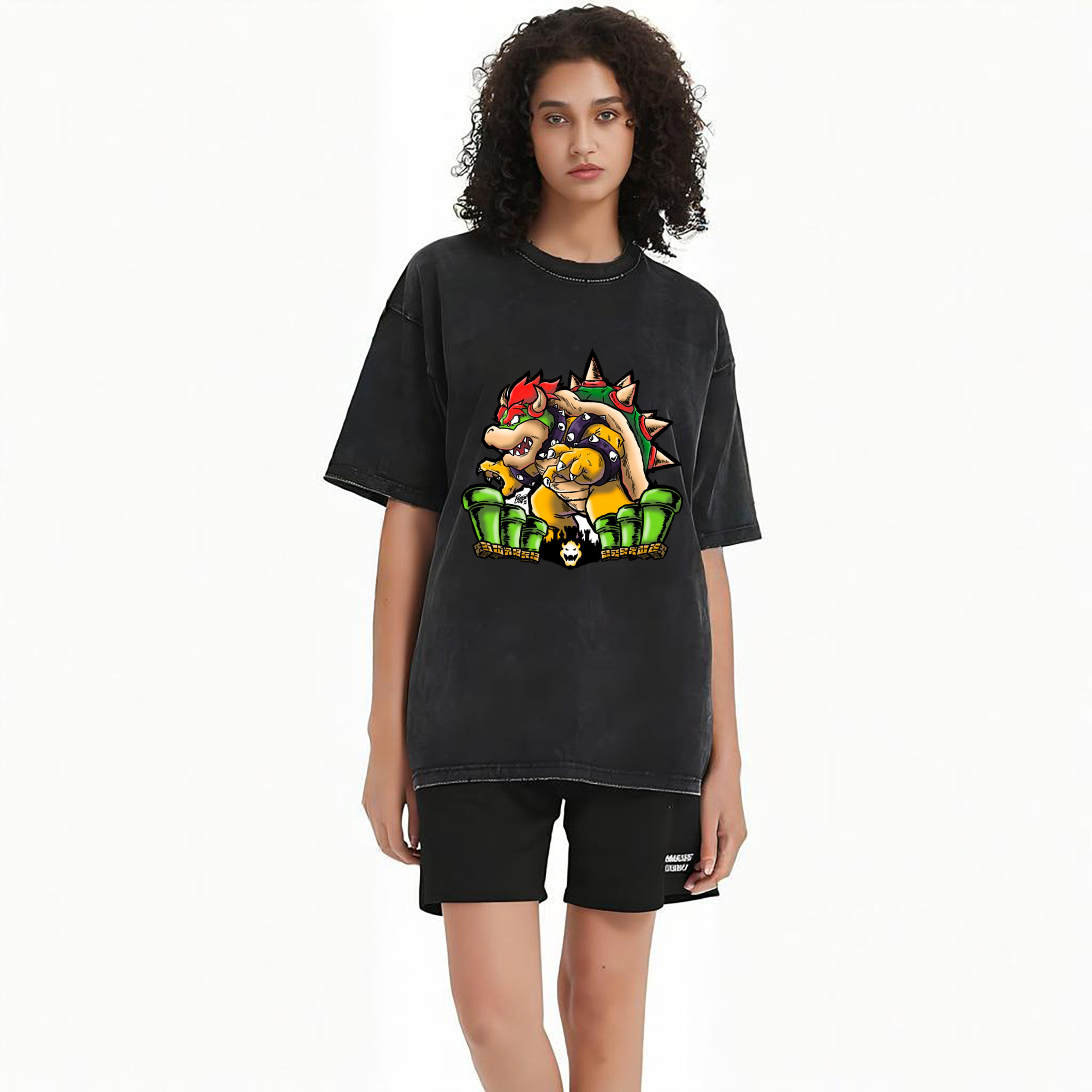 Bowser King Koopa the Great Demon King Appears Graphic T-Shirt