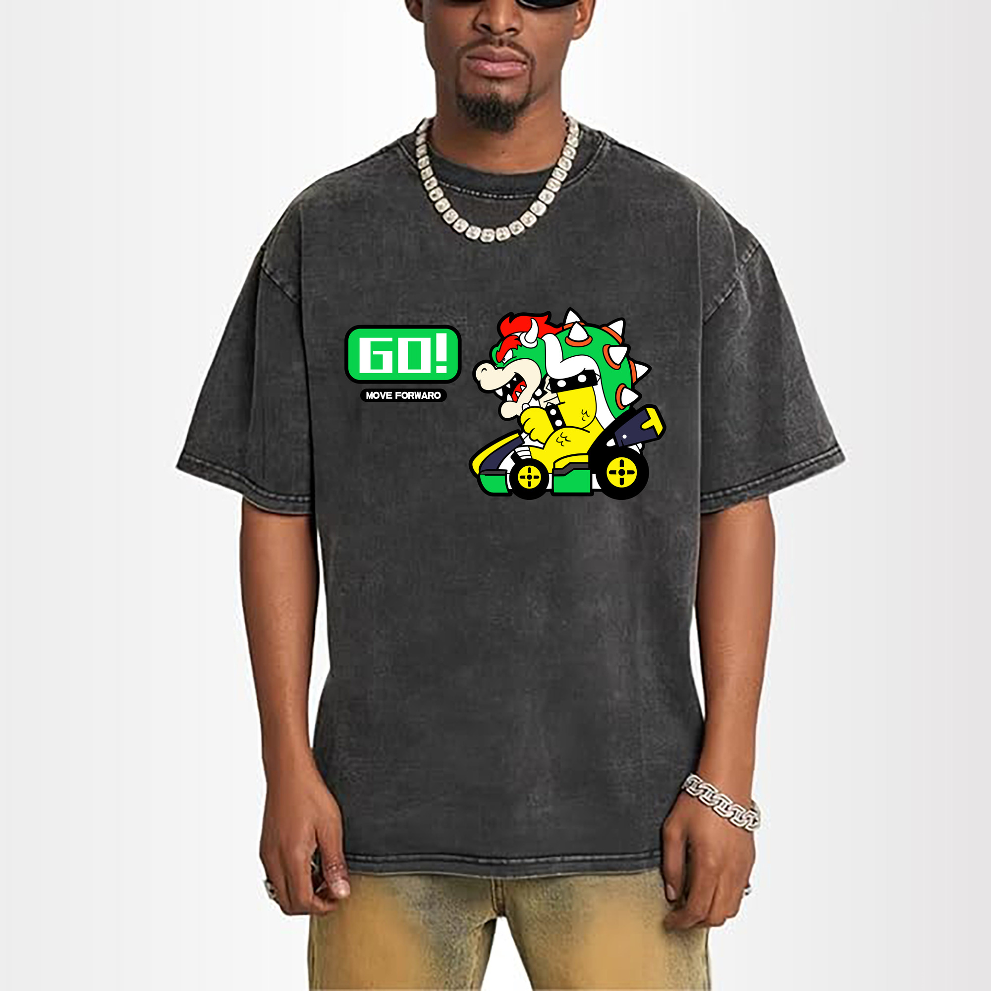 Nintendo King Koopa 'GO!'kart T-shirt