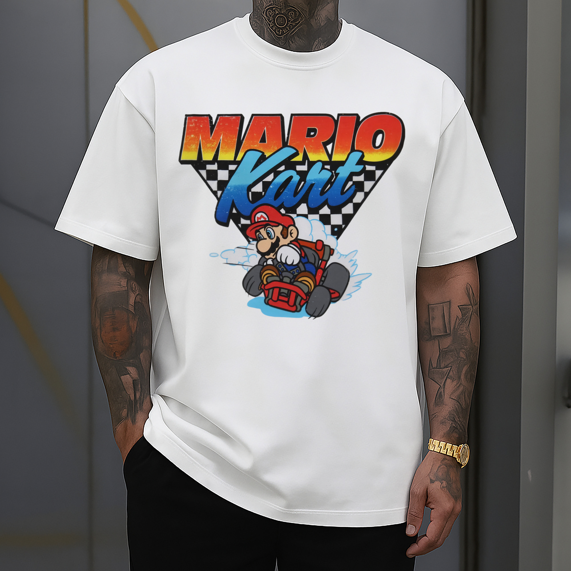 Nintendo Super Mario drift kart T-shirt