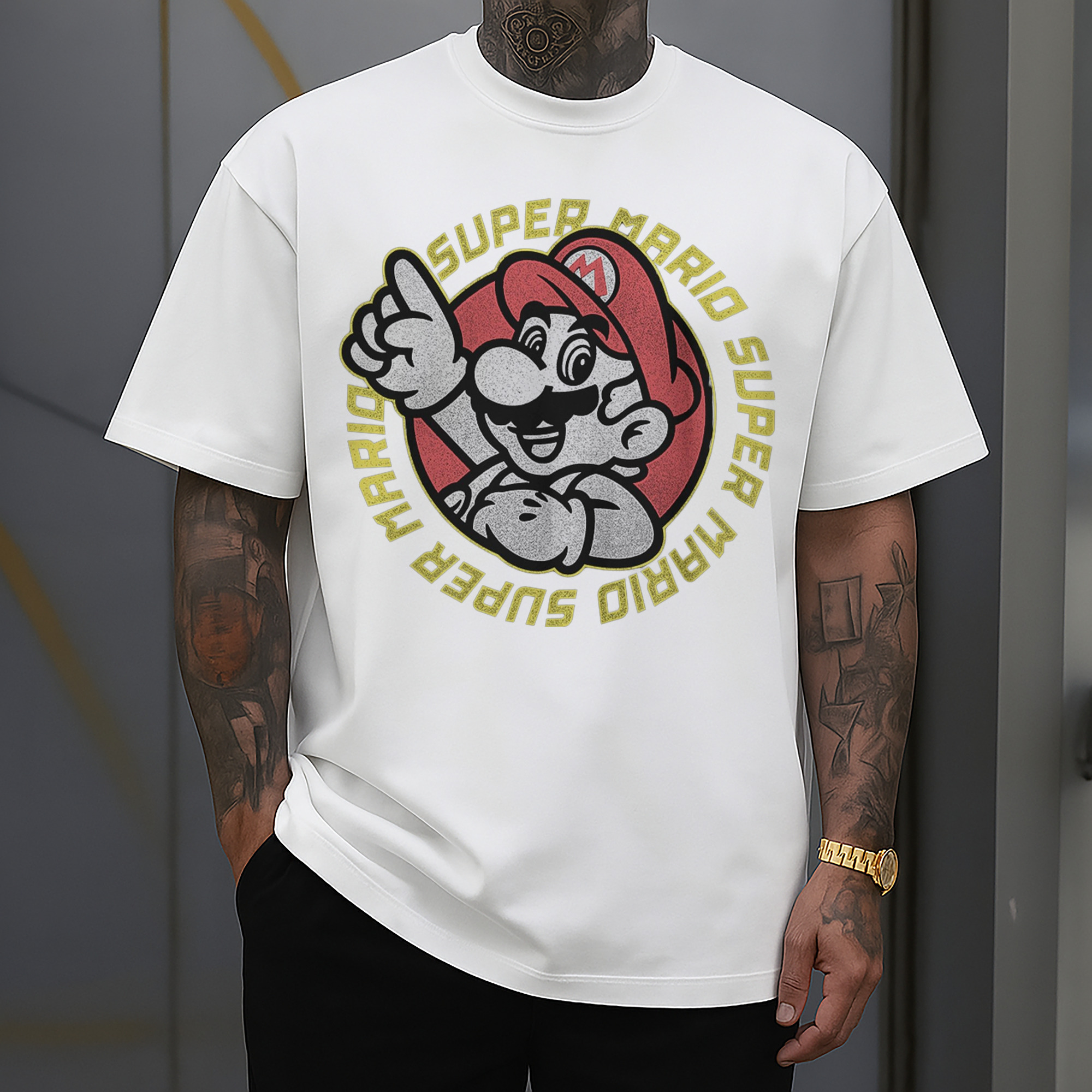 Nintendo Super Mario vintage Shirts