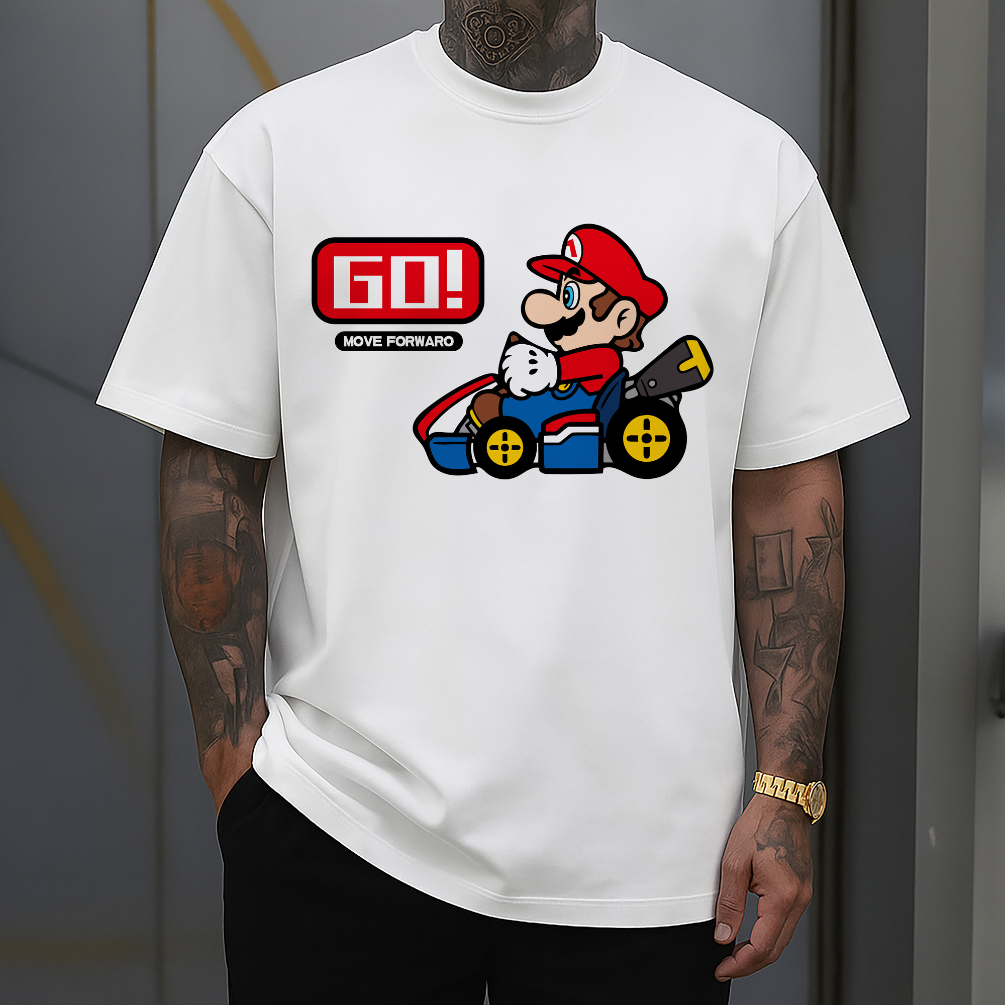 Super Mario 'GO!'kart T-shirt