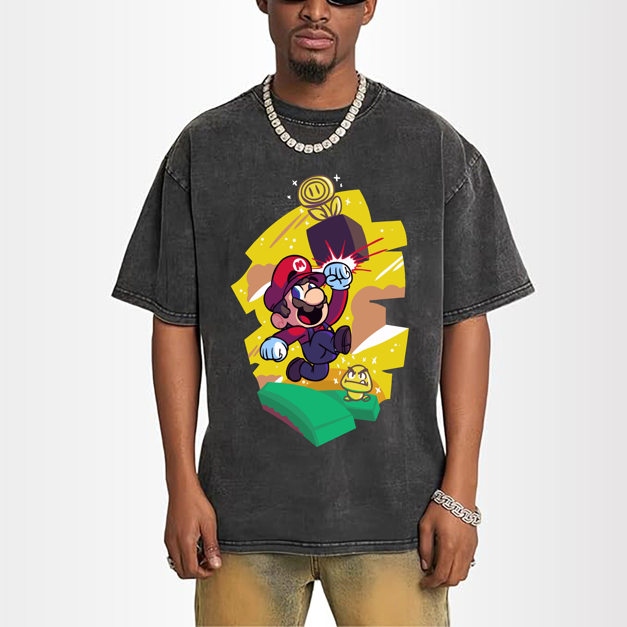 Nintendo Super Mario Blessing of the trophy t-shirt