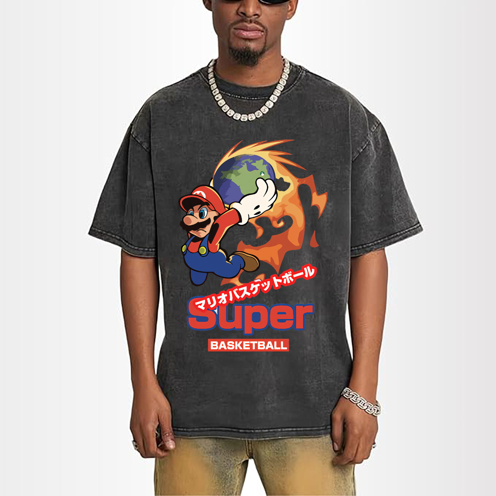 Nintendo Super Slam Dunk tee