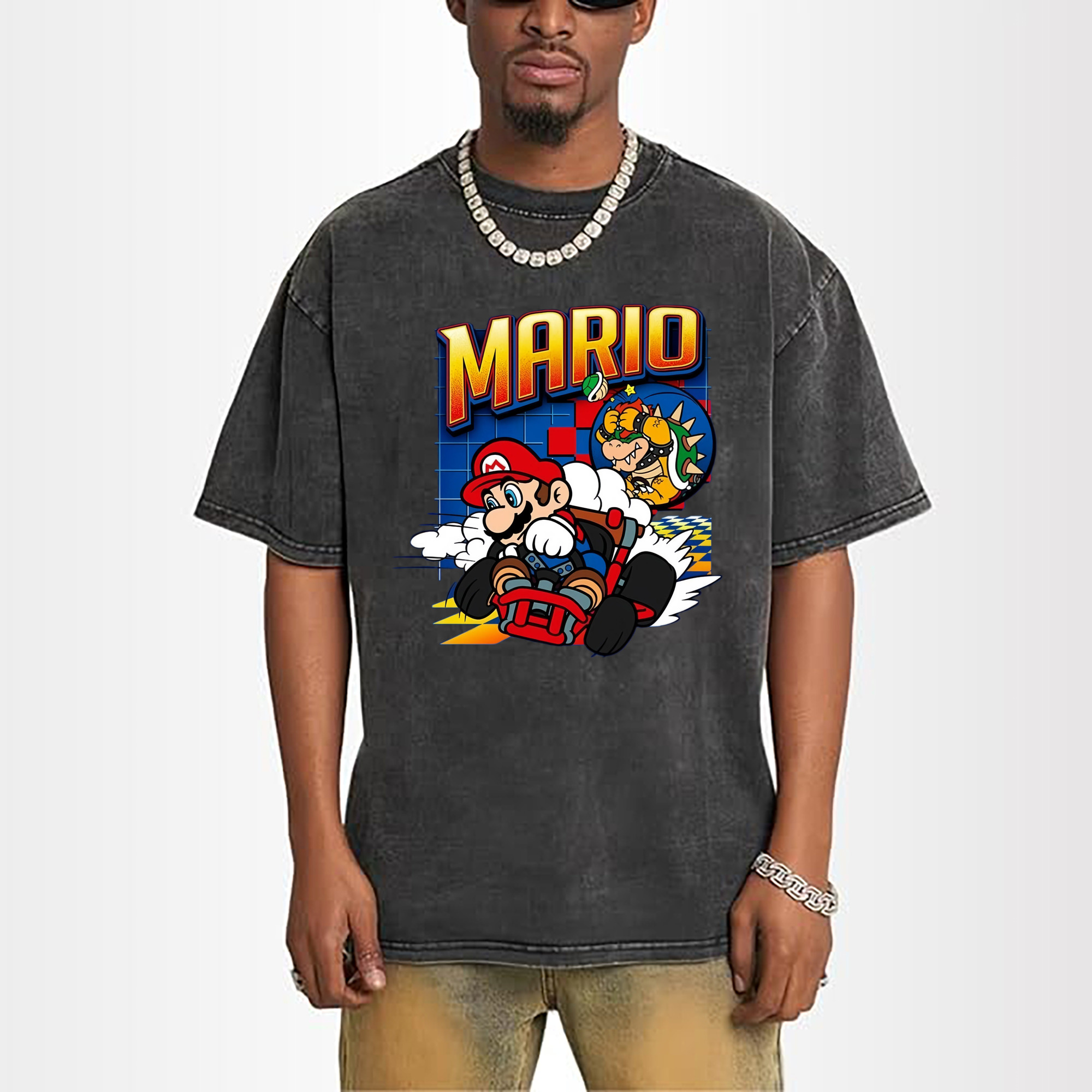 Super Mario &#039;Beat Bowser Koopa &#039;kart T-shirt