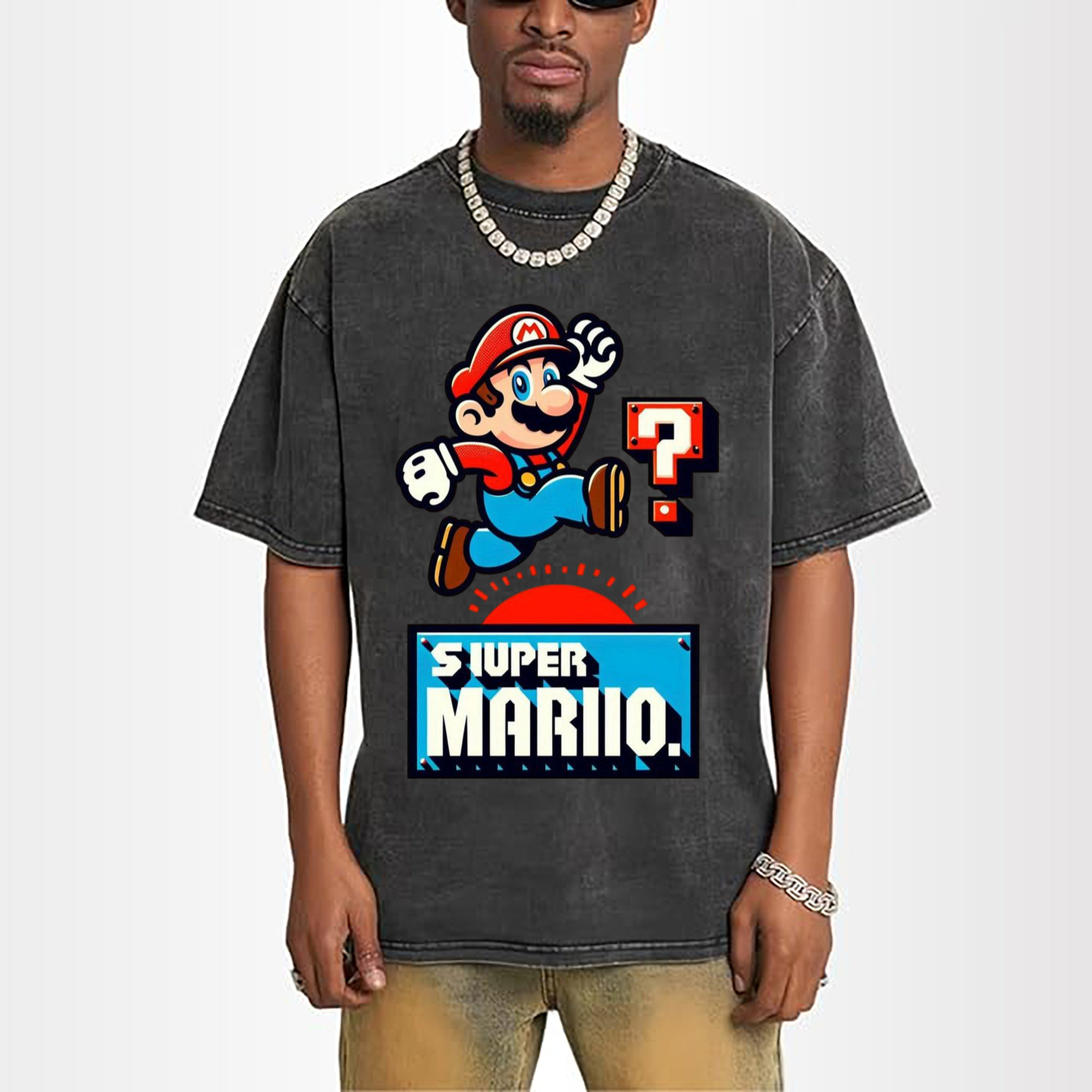 Super Mario 'jumping' T-shirt