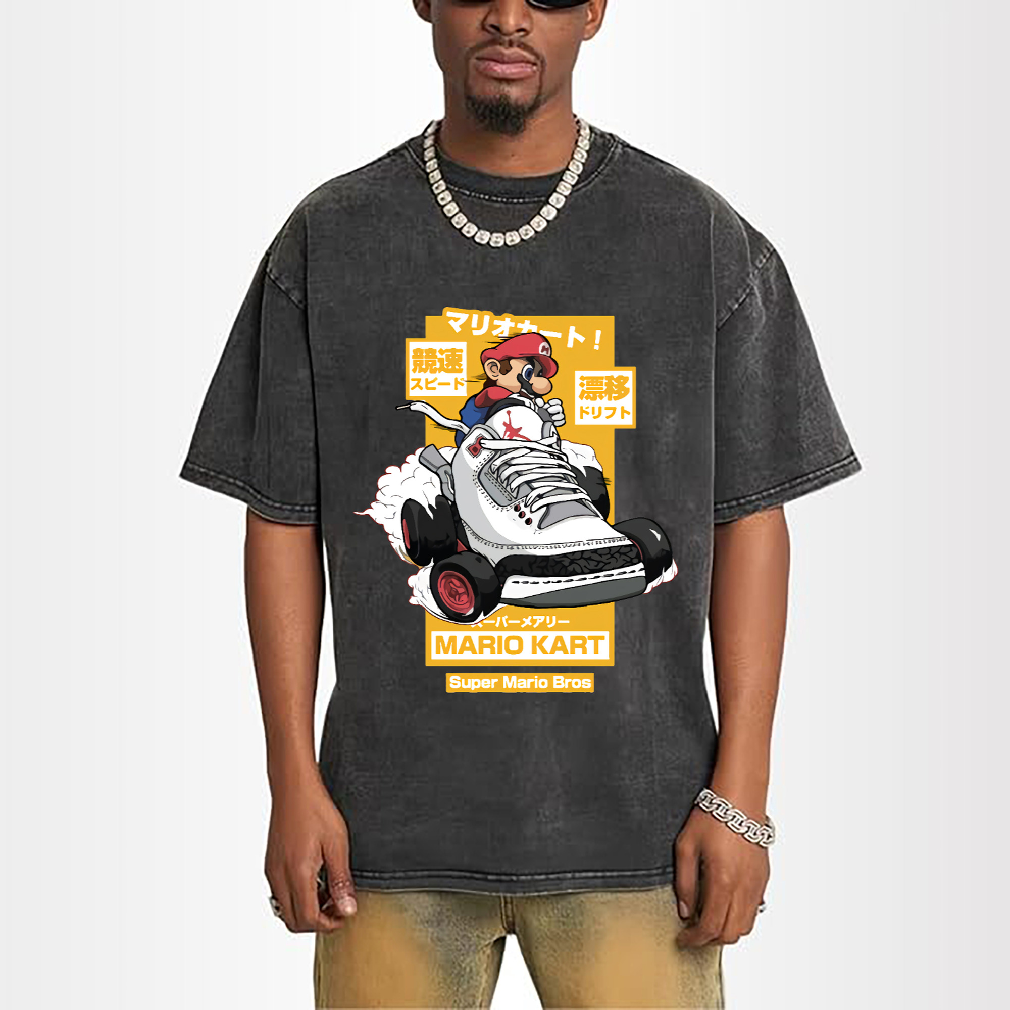 Super Mario 'Shoe car' kart Shirts