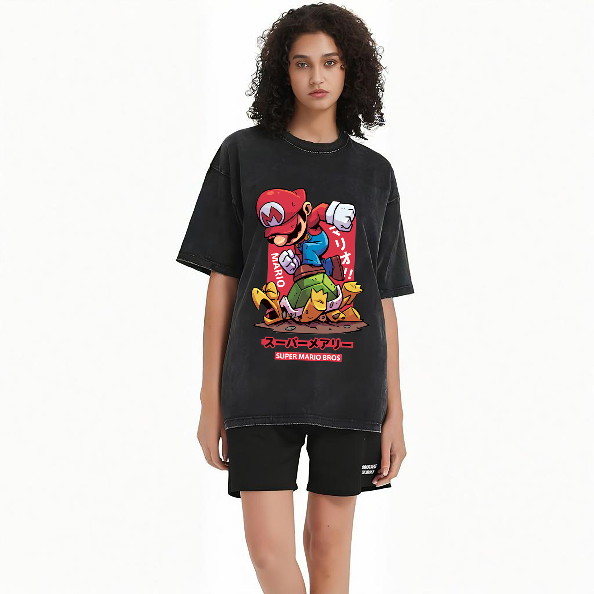 Super Mario 'Stamp Koopa' Cartoon Art T-shirt