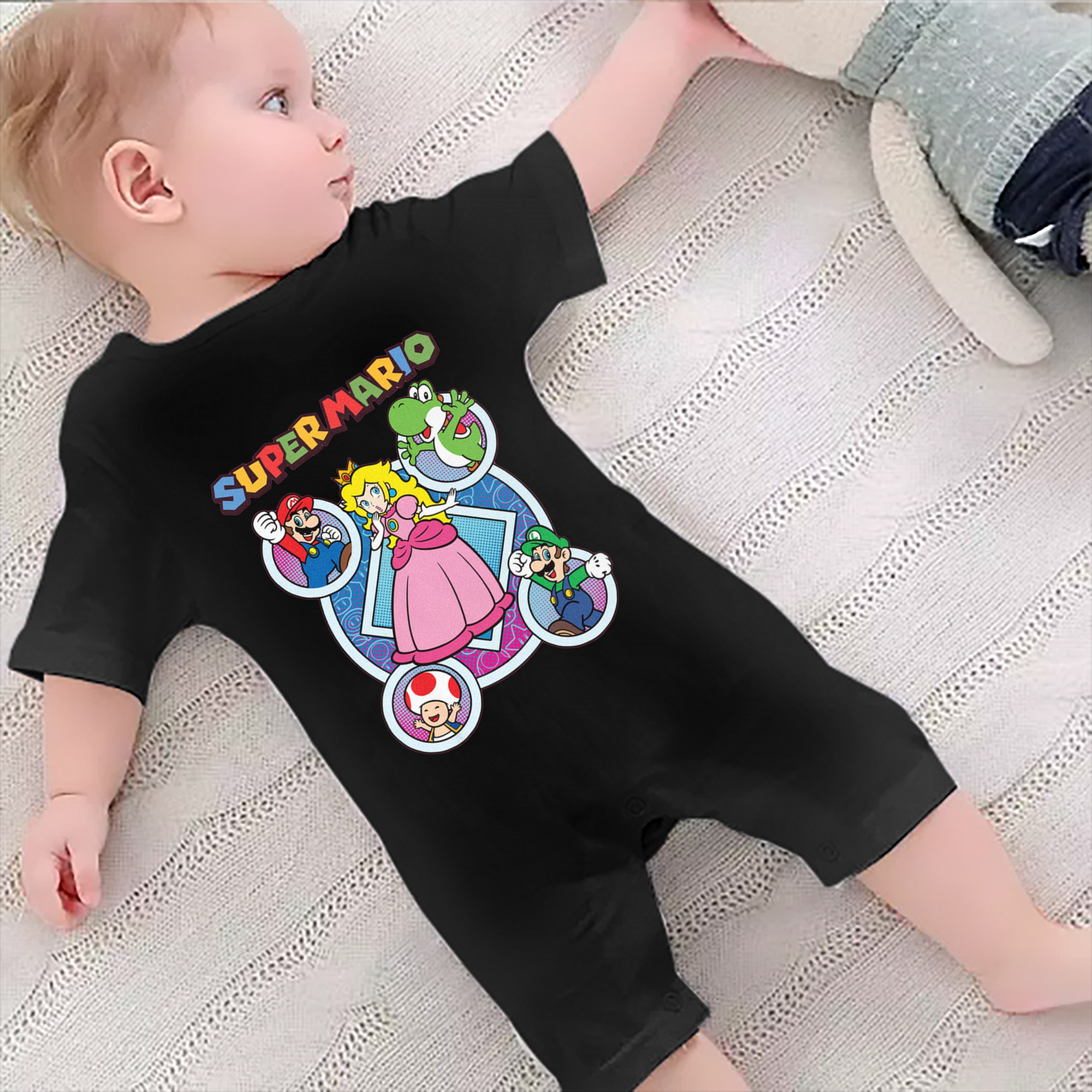 Nintendo princess peach and she's friends t shirts