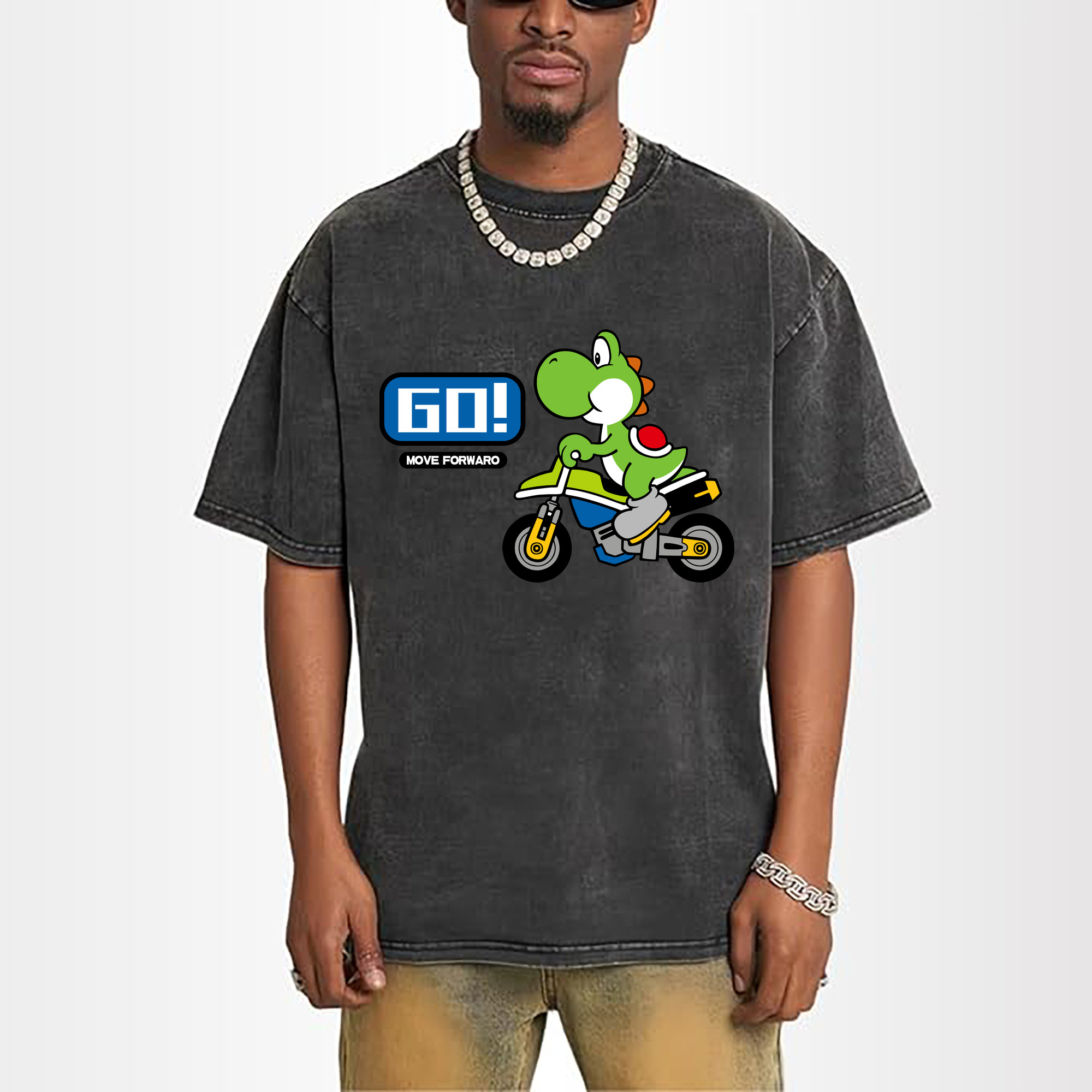 Super Mario Yoshi 'GO!'kart T-shirt