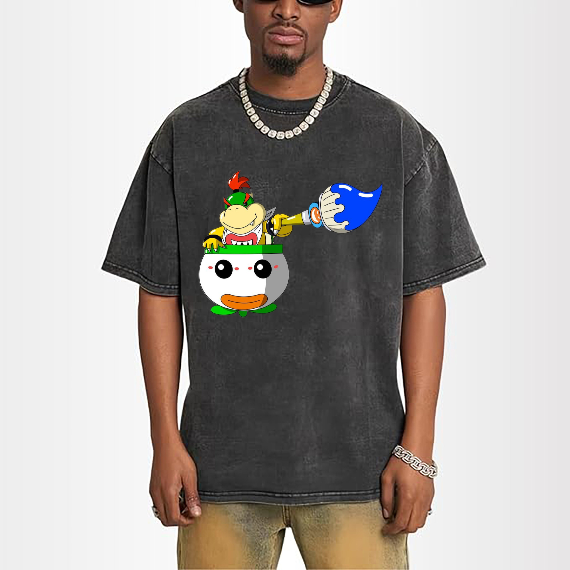Boy's Nintendo Bowser Jr. cartoon t-shirt