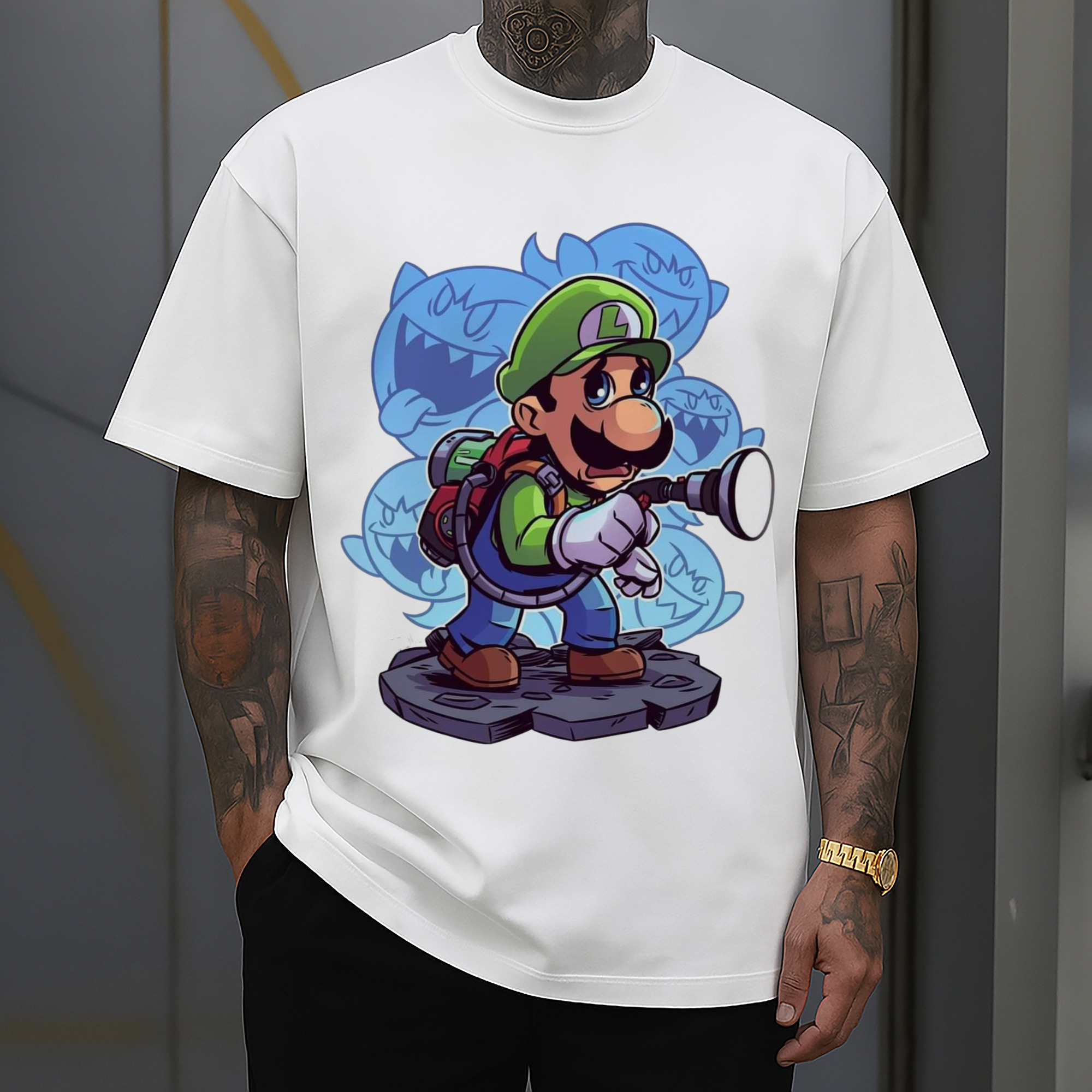Nintendo Luigi Luigi's Mansion T-ee
