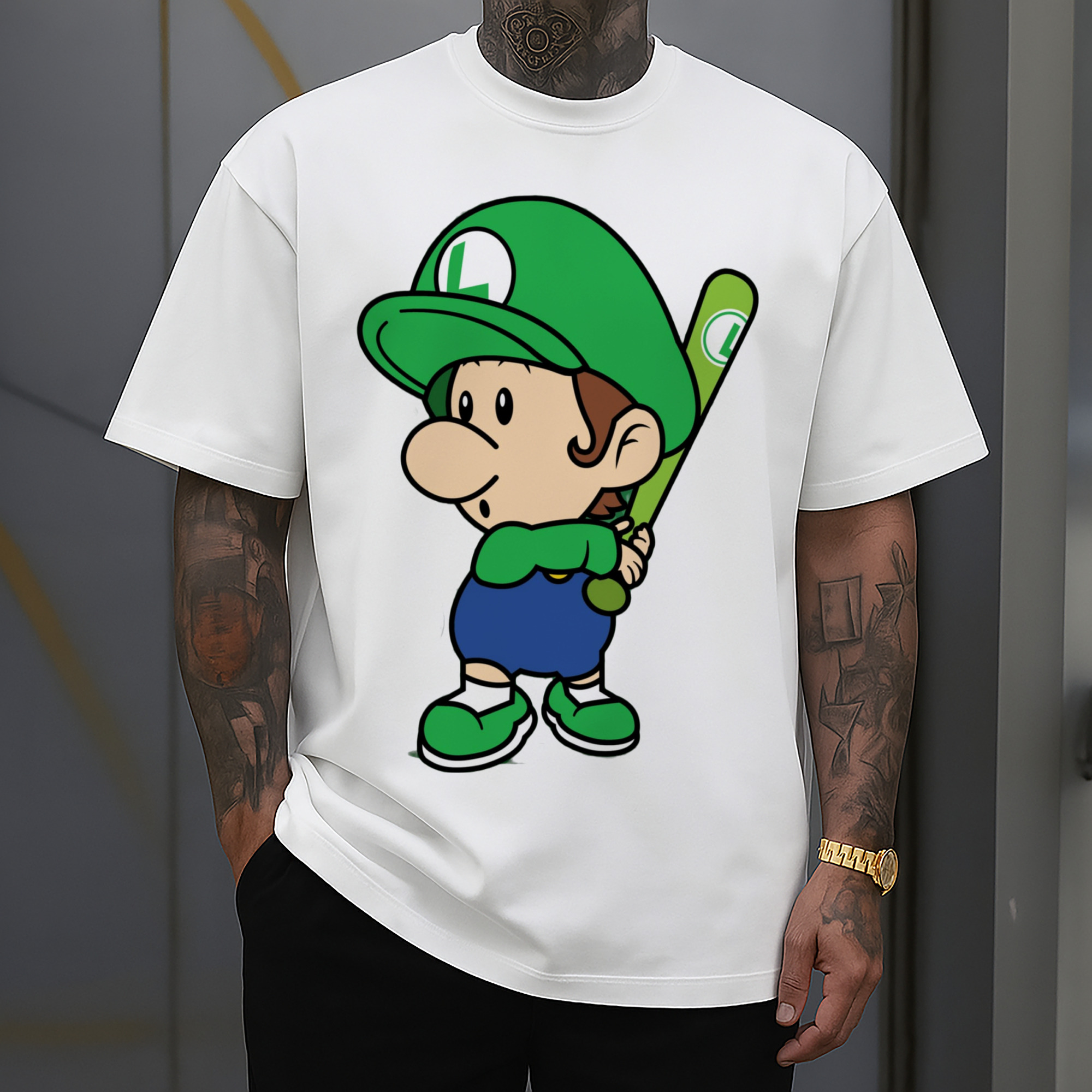 Nintendo Luigi the Teenager Graphic Tee