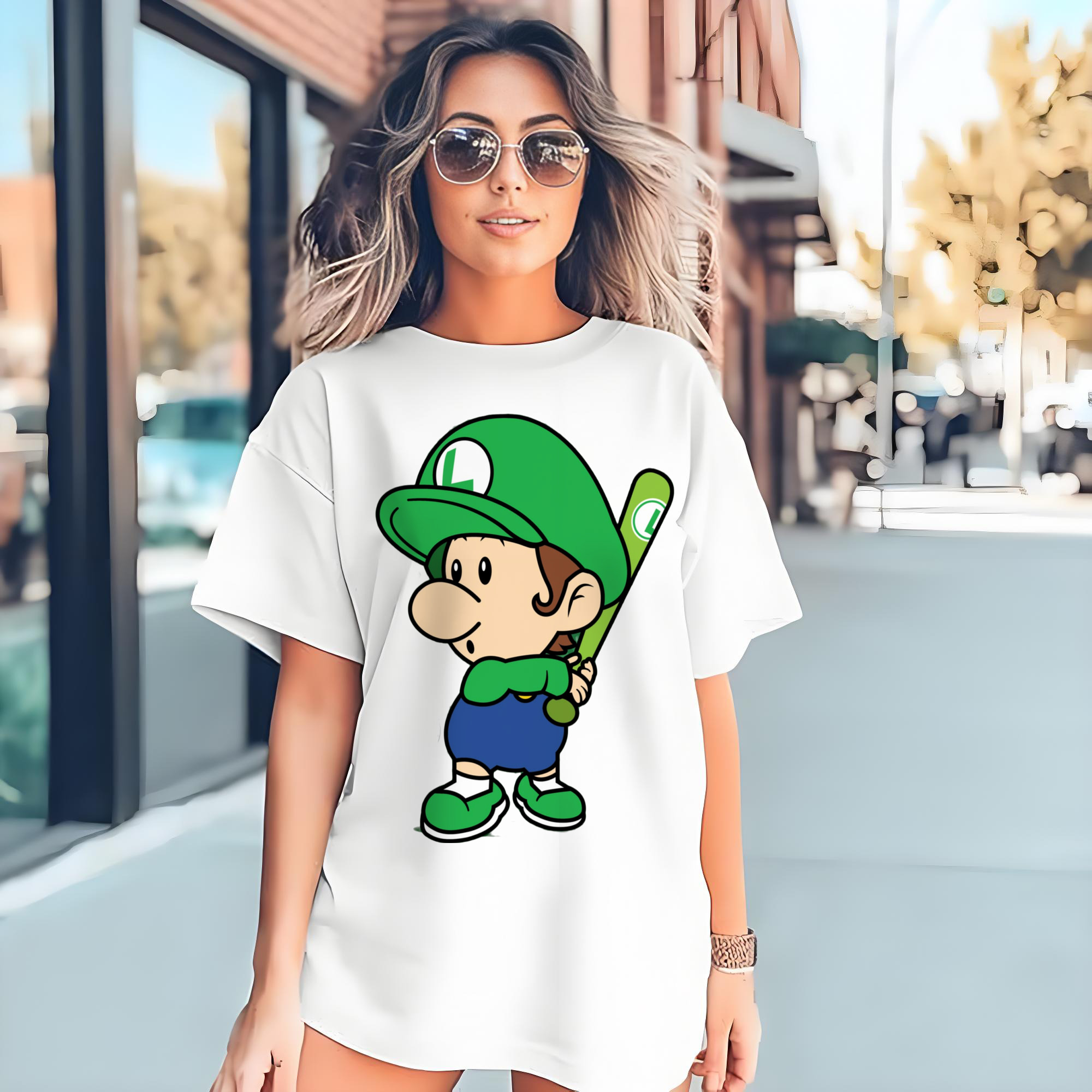 Nintendo Luigi the Teenager Graphic Tee