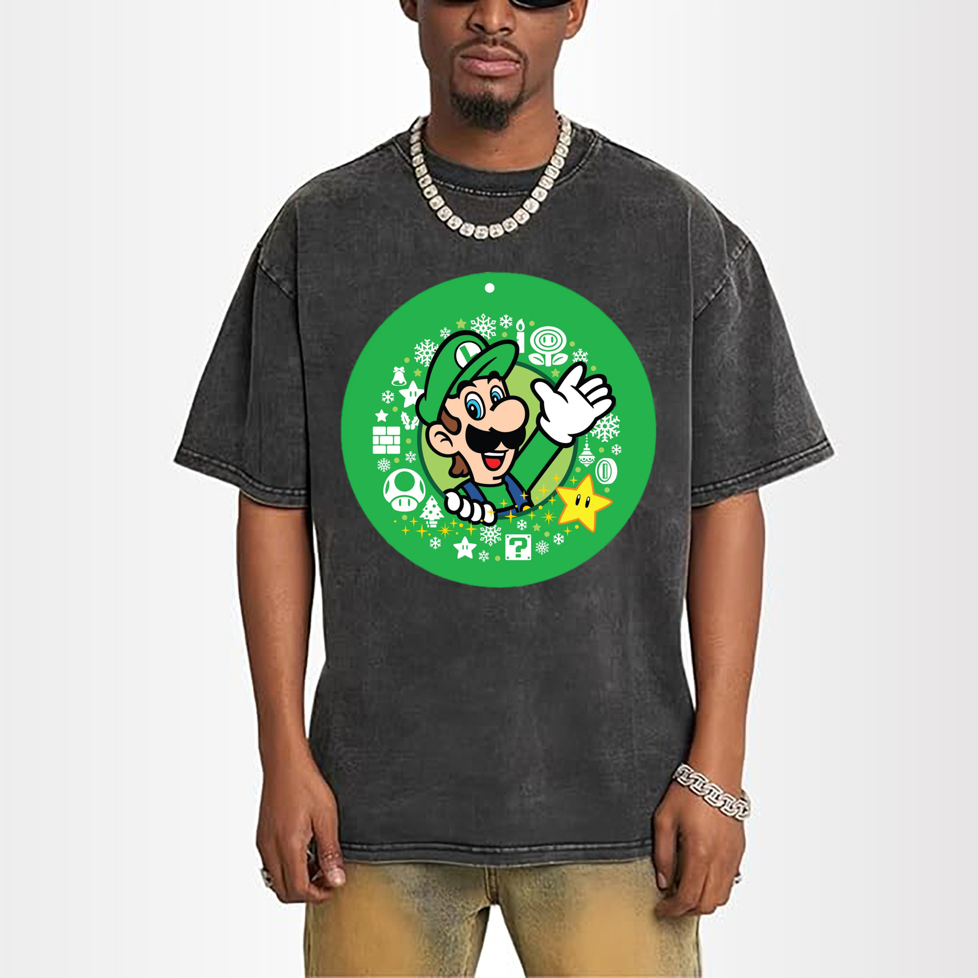 Nintendo Luigi cion Graphic Tee