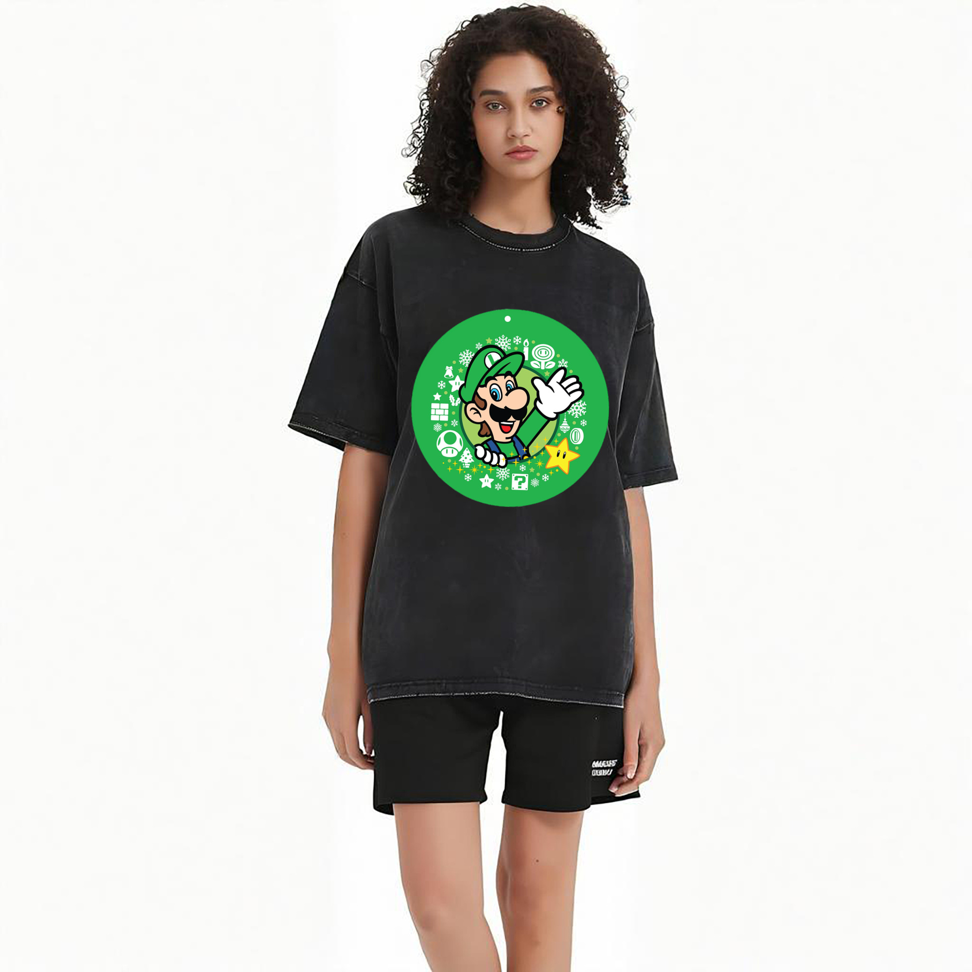 Nintendo Luigi cion Graphic Tee