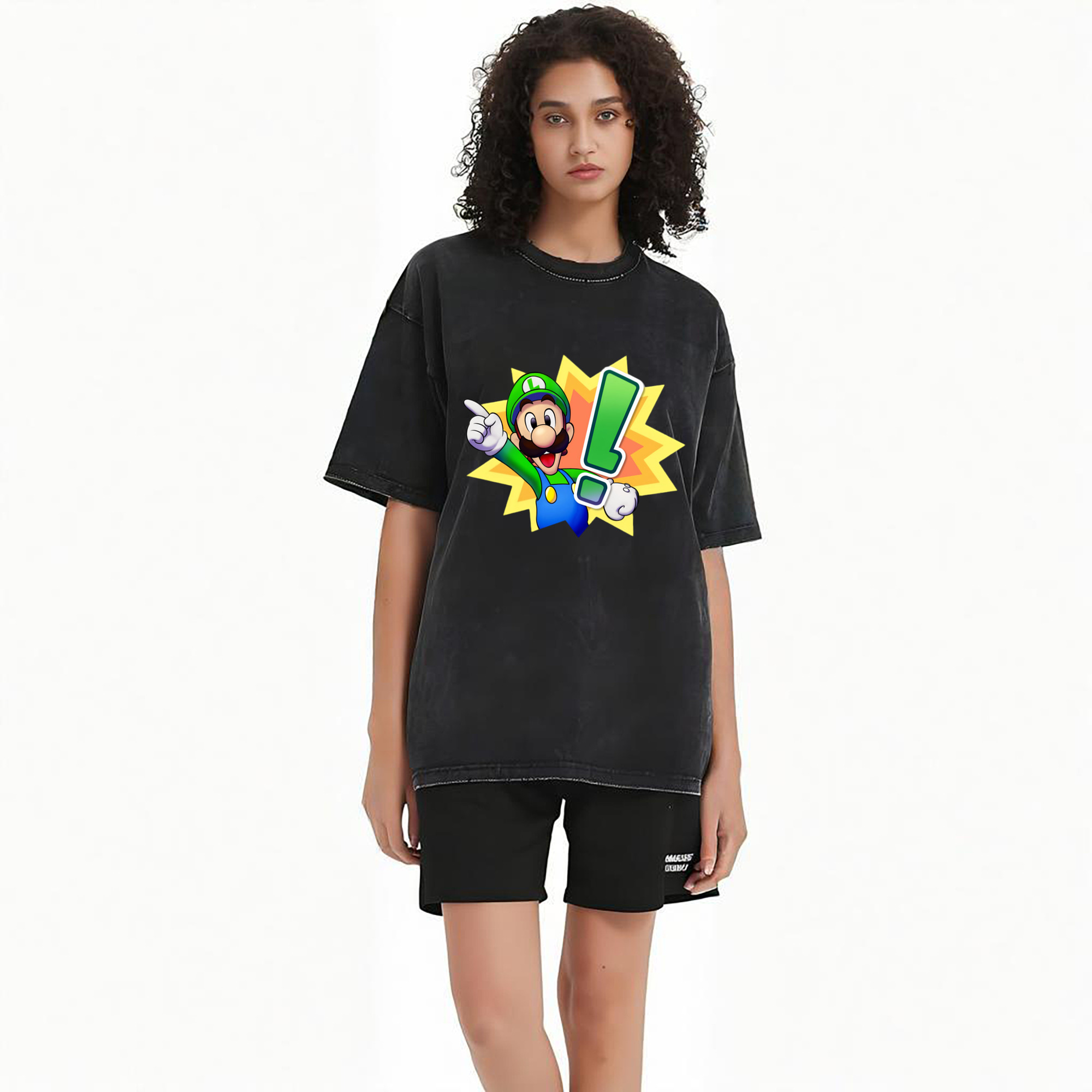 Nintendo Luigi a brilliant spot Graphic Tee