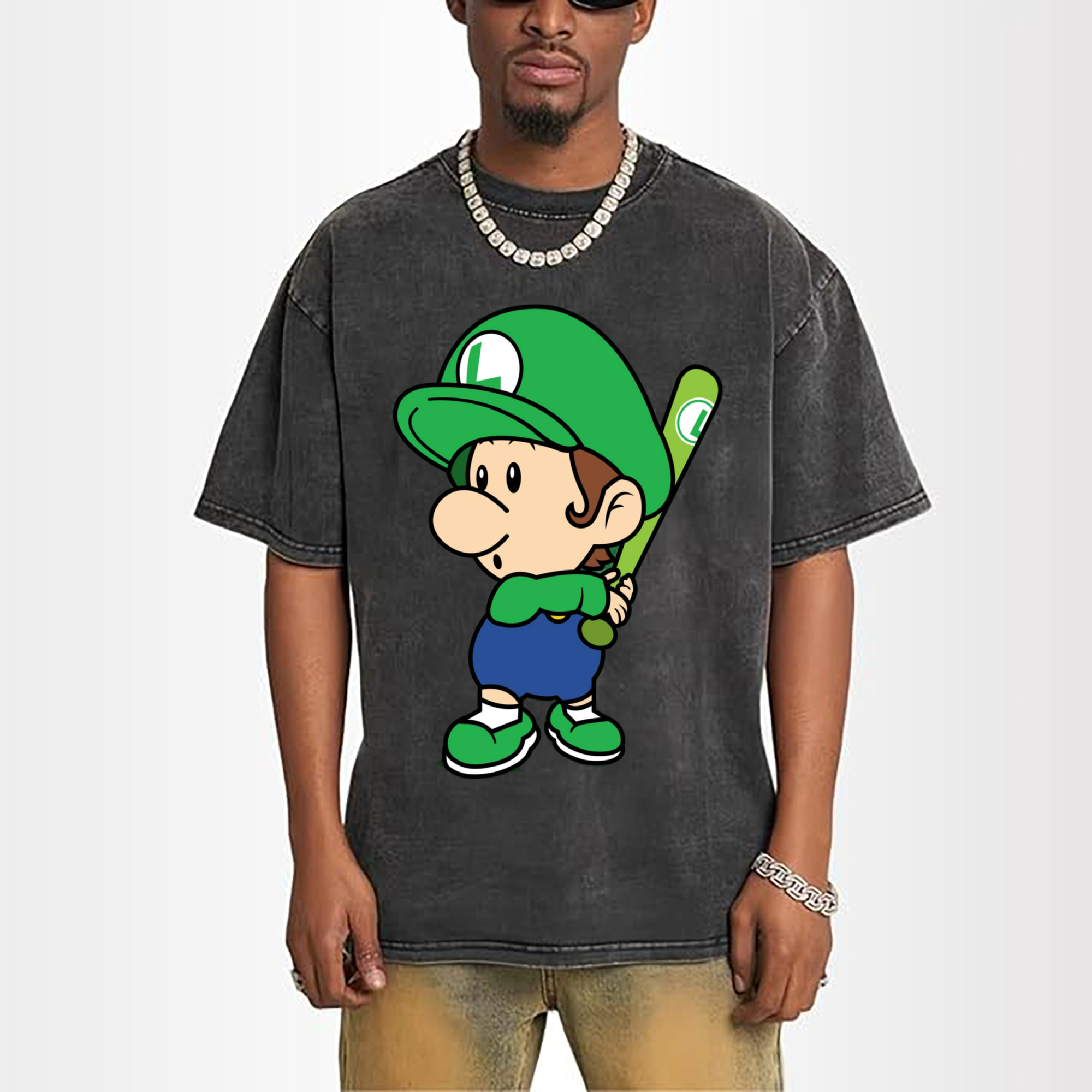 Nintendo Luigi the Teenager Graphic Tee