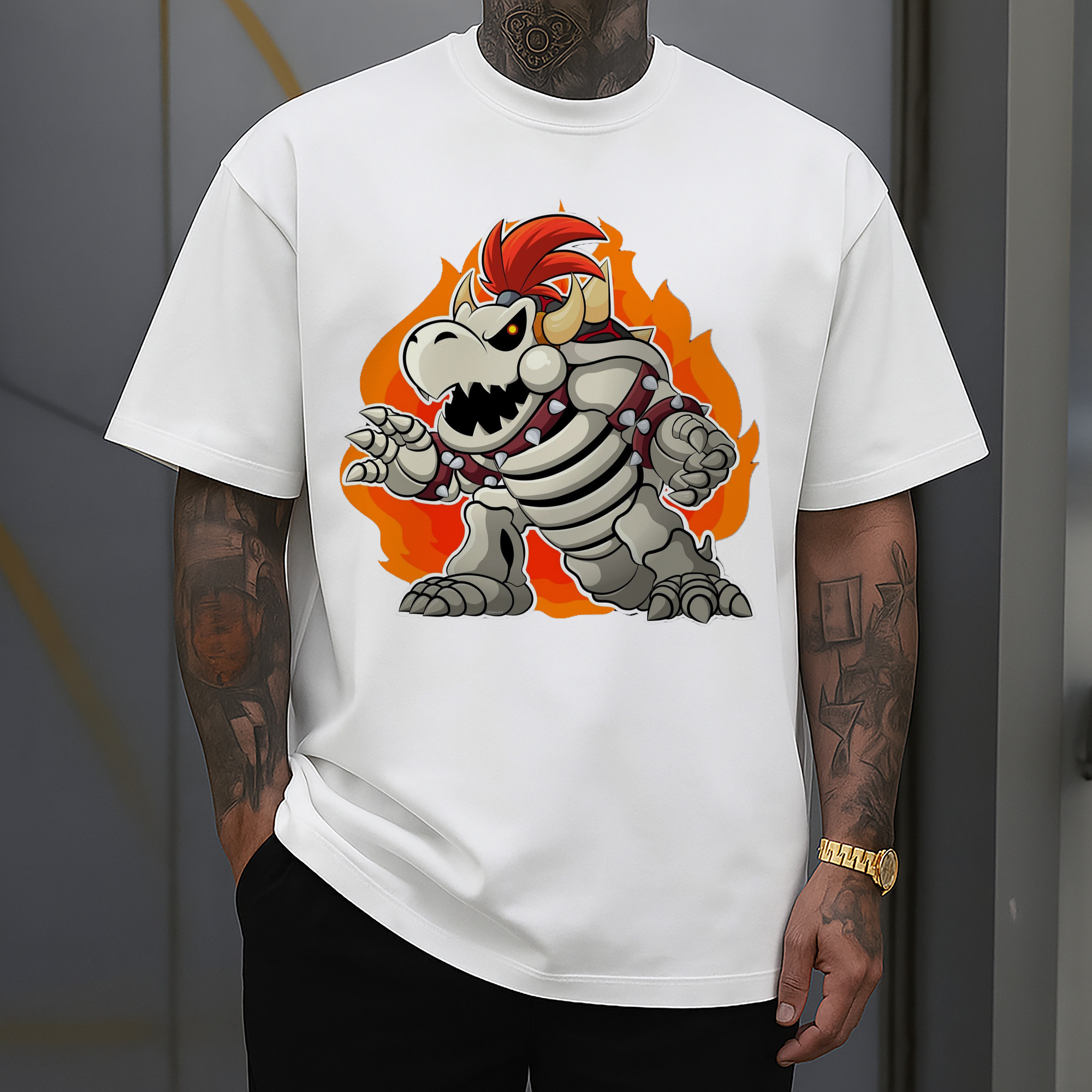 Nintendo Skeleton Koopa tee