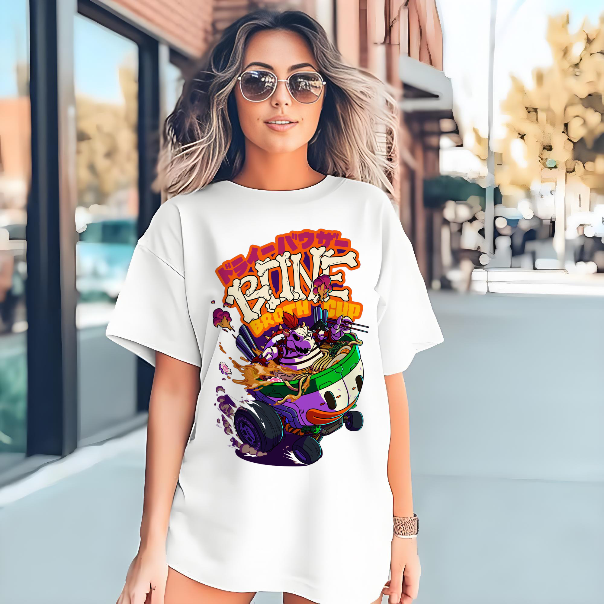 Bowser King Koopa Comic style Graphic Tee