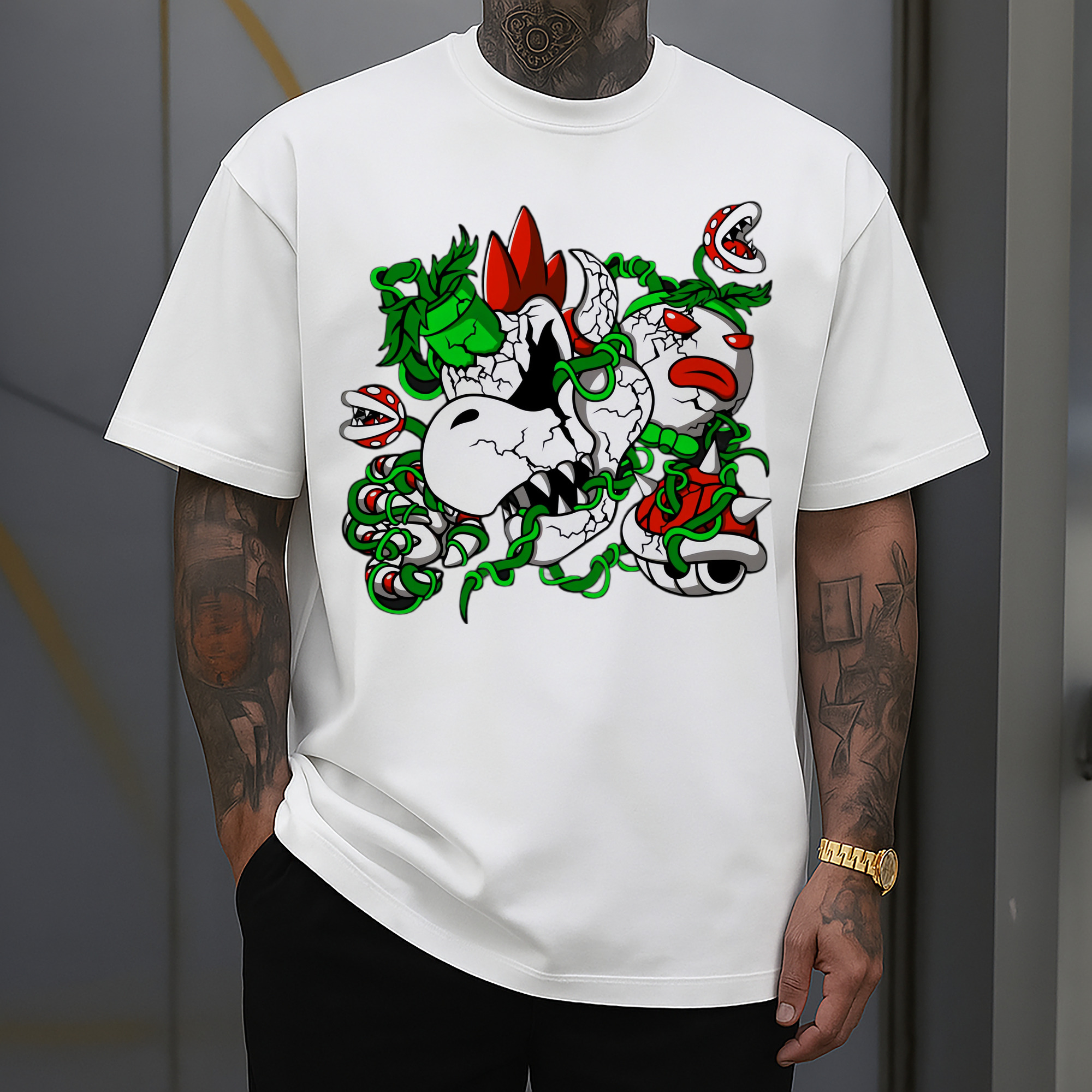 Nintendo Skeleton Koopa graphinc t-shirt