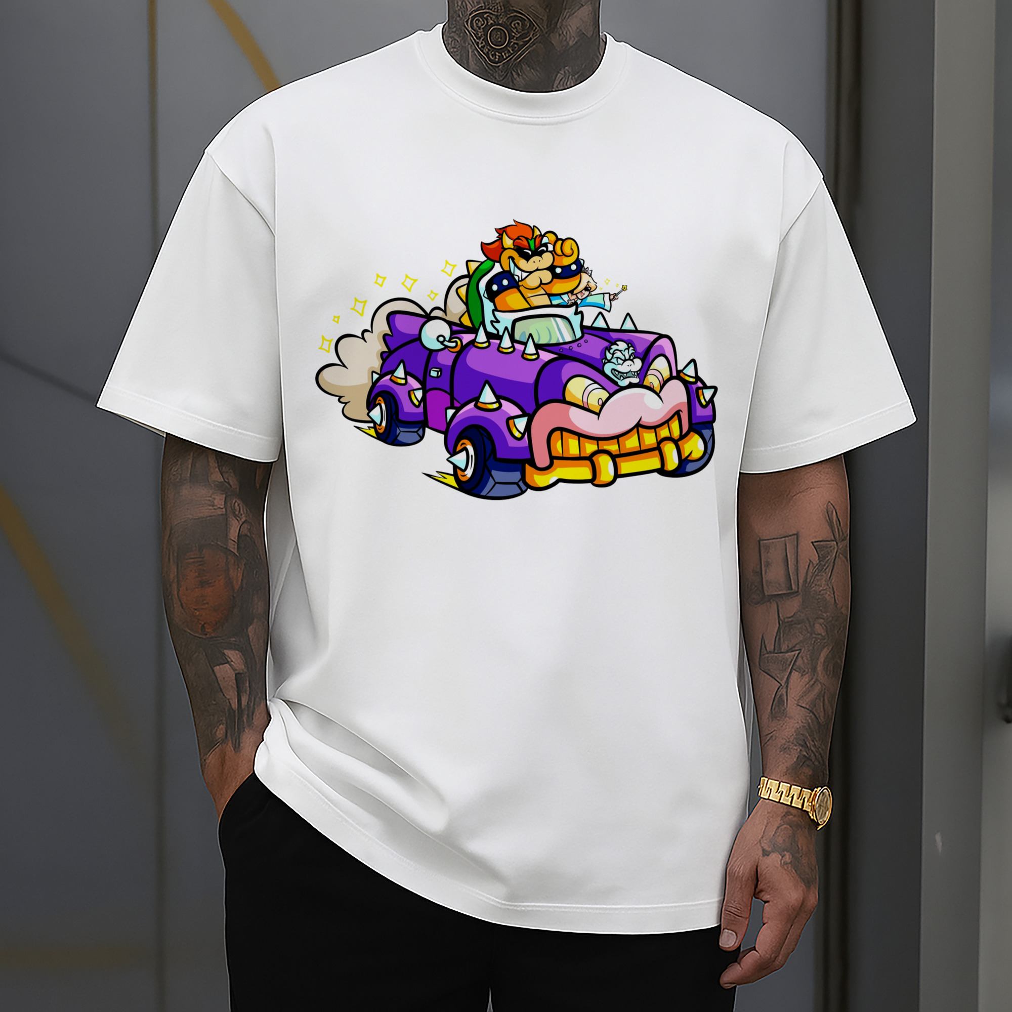 Nintendo King Koopa and rosalina  kart T-shirt