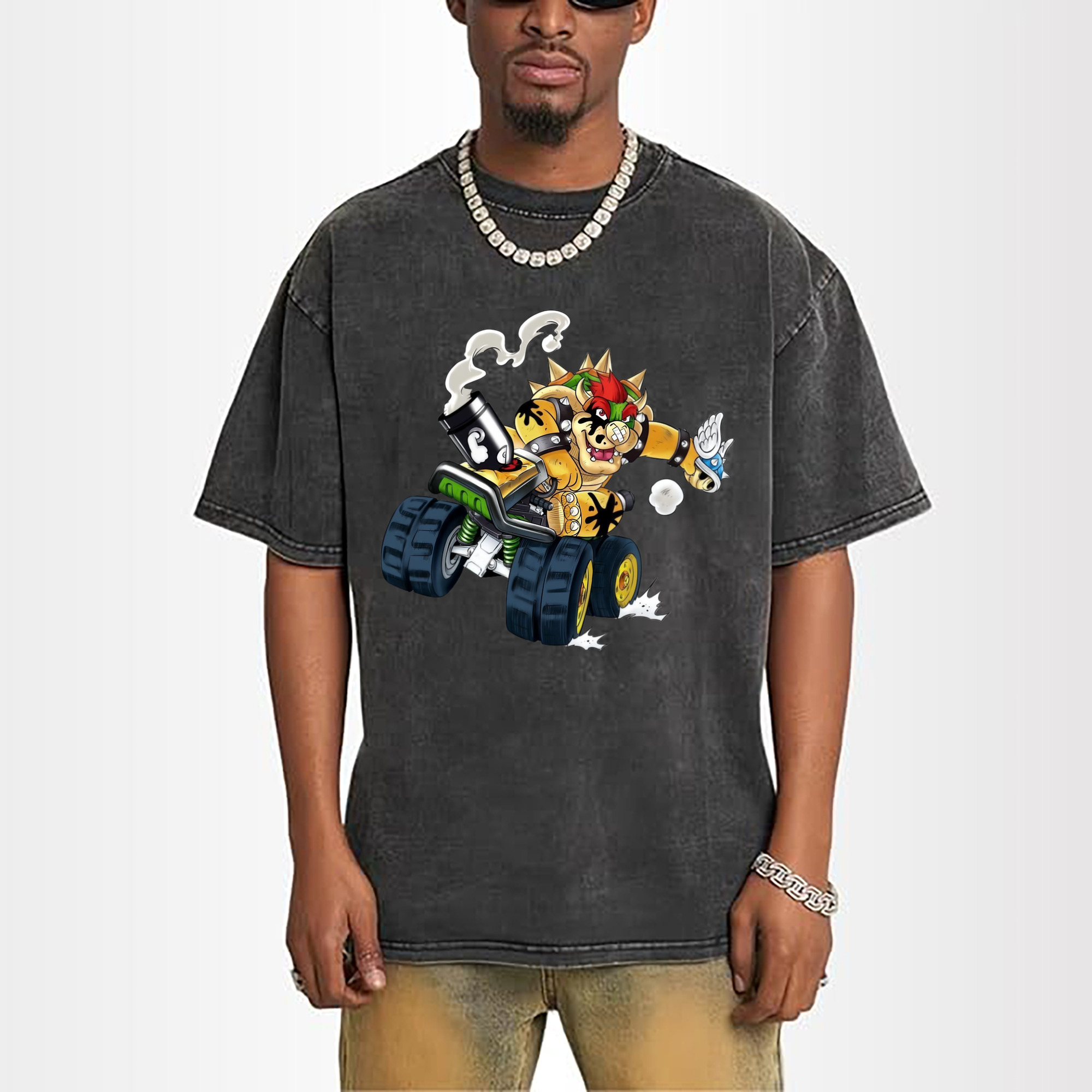 Nintendo King Koopa and kart T-shirt
