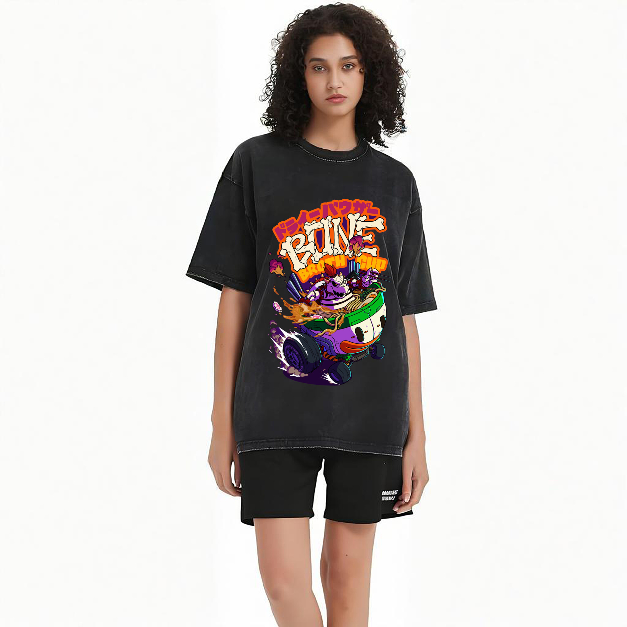 Bowser King Koopa Comic style Graphic Tee