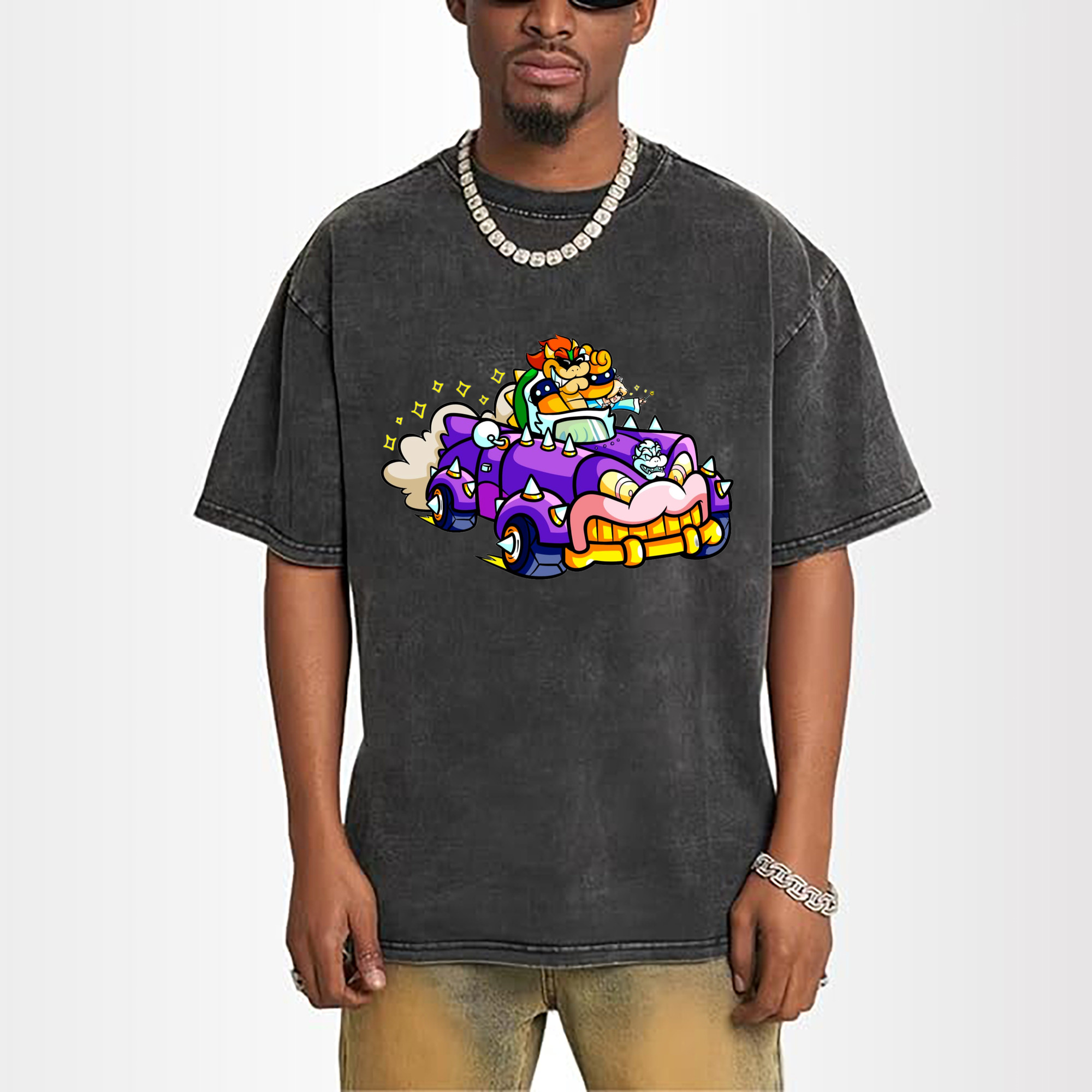 Nintendo King Koopa and rosalina  kart T-shirt
