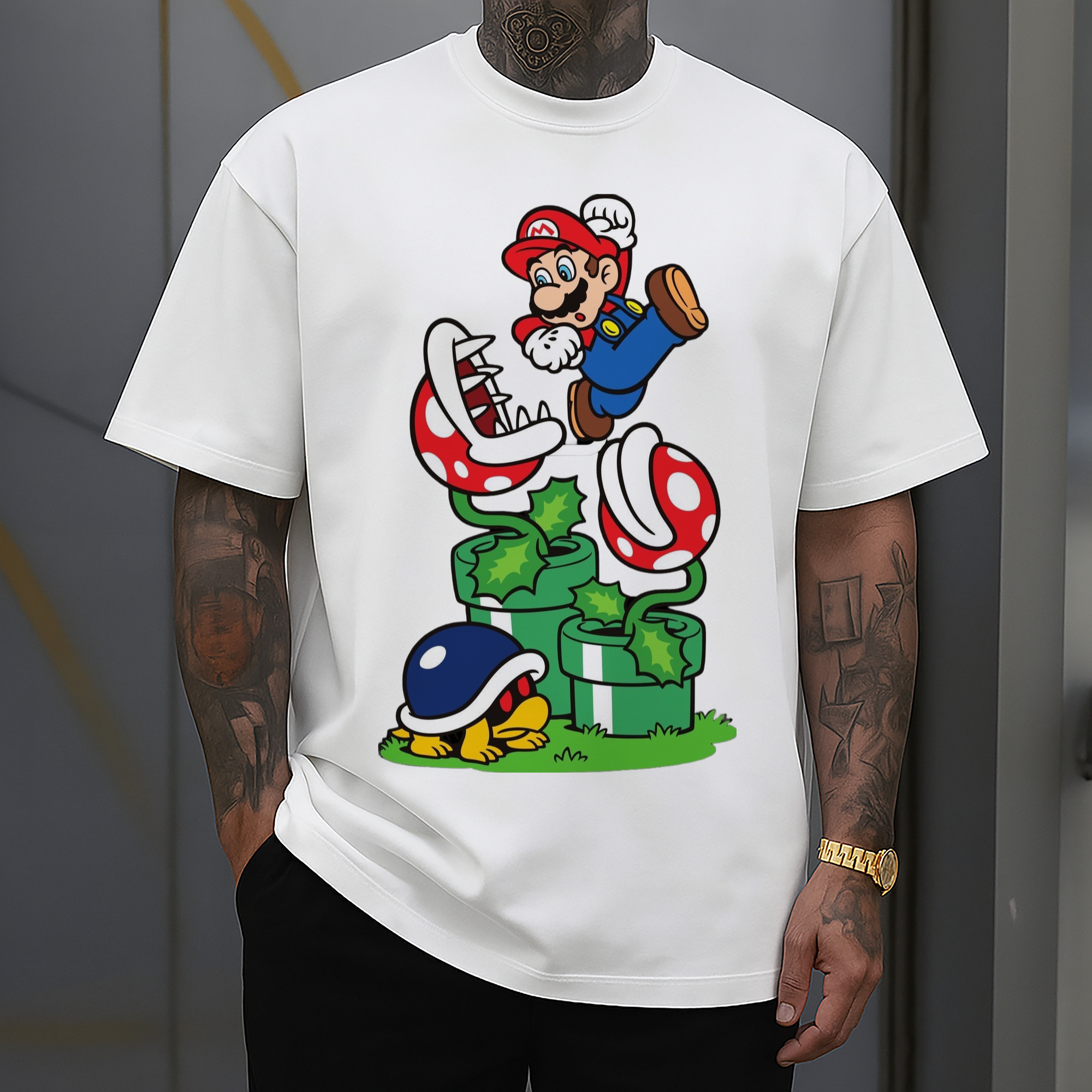 Super Mario 'jumping' Tee