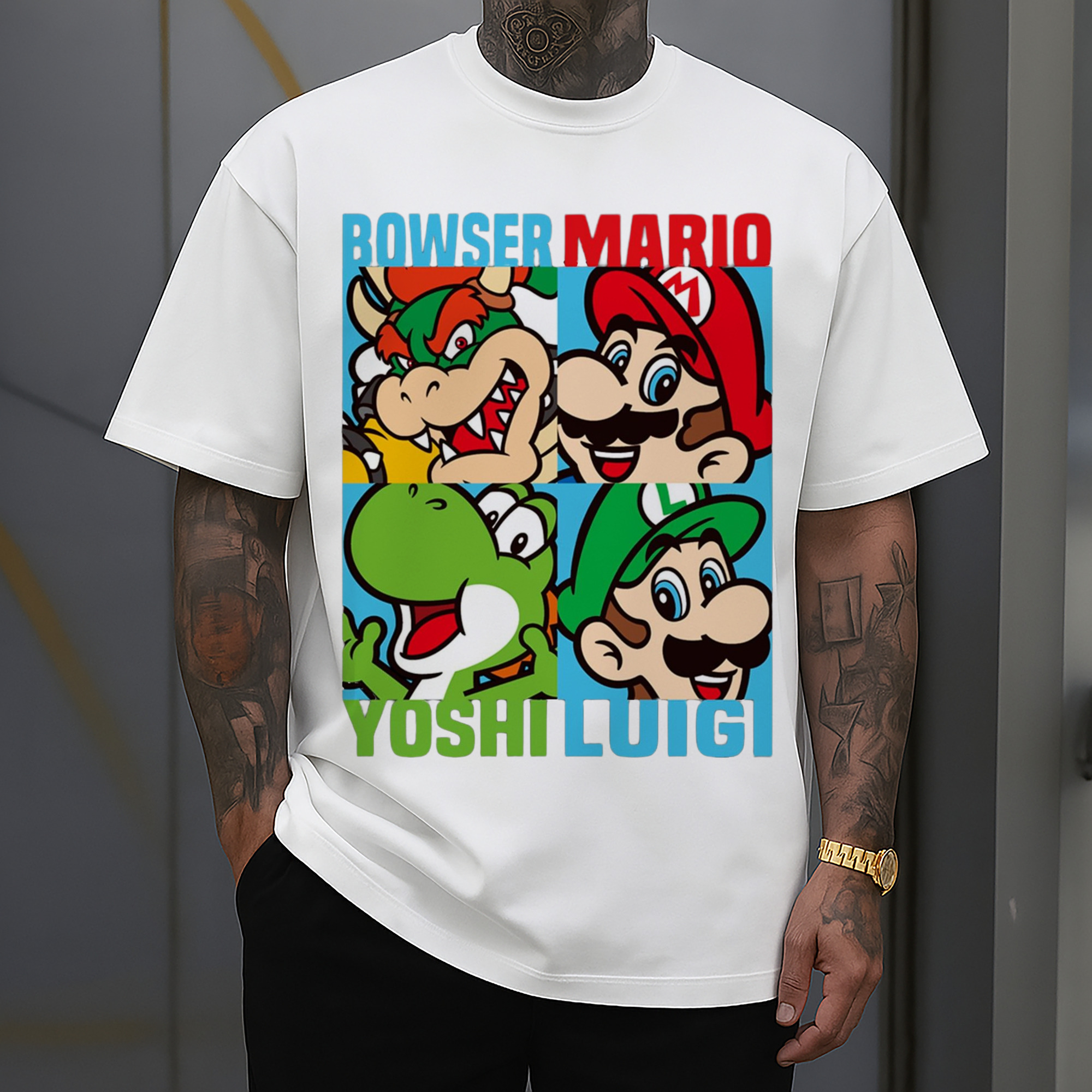 Nintendo Super Mario and firend's Shirts