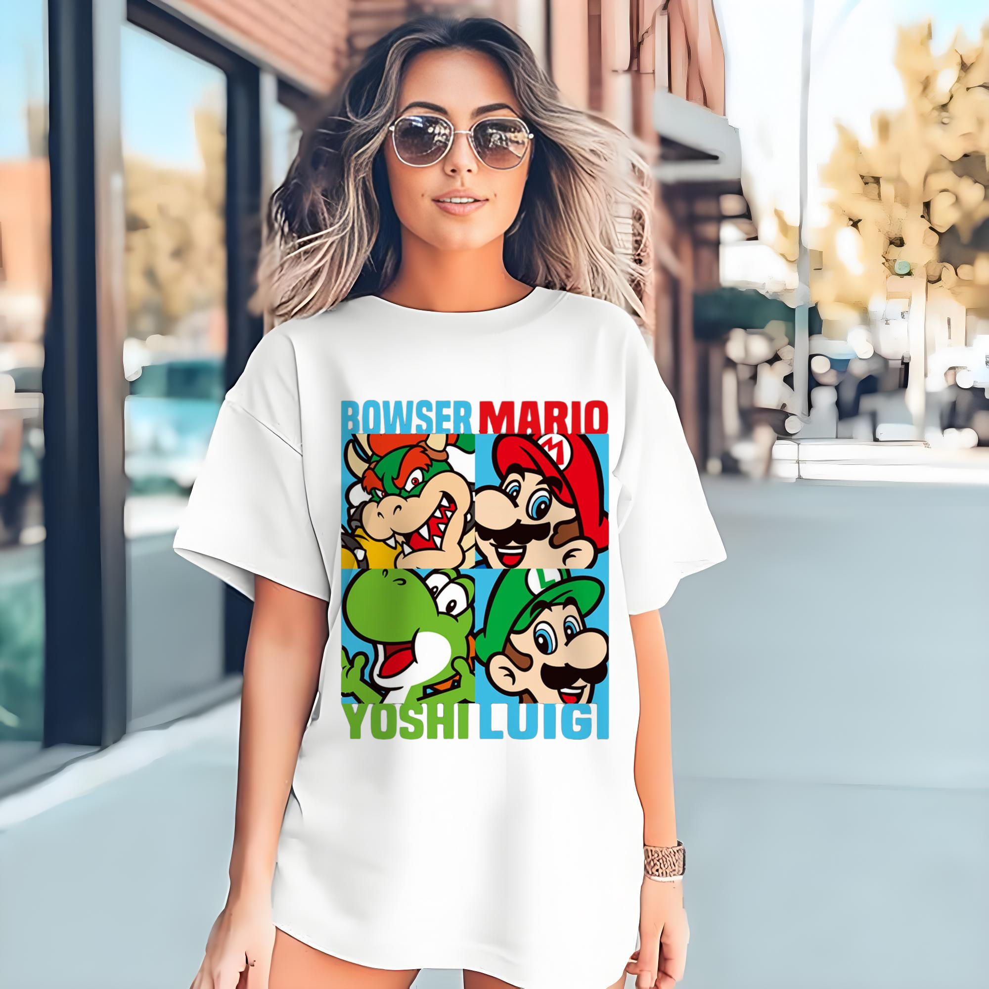 Nintendo Super Mario and firend's Shirts