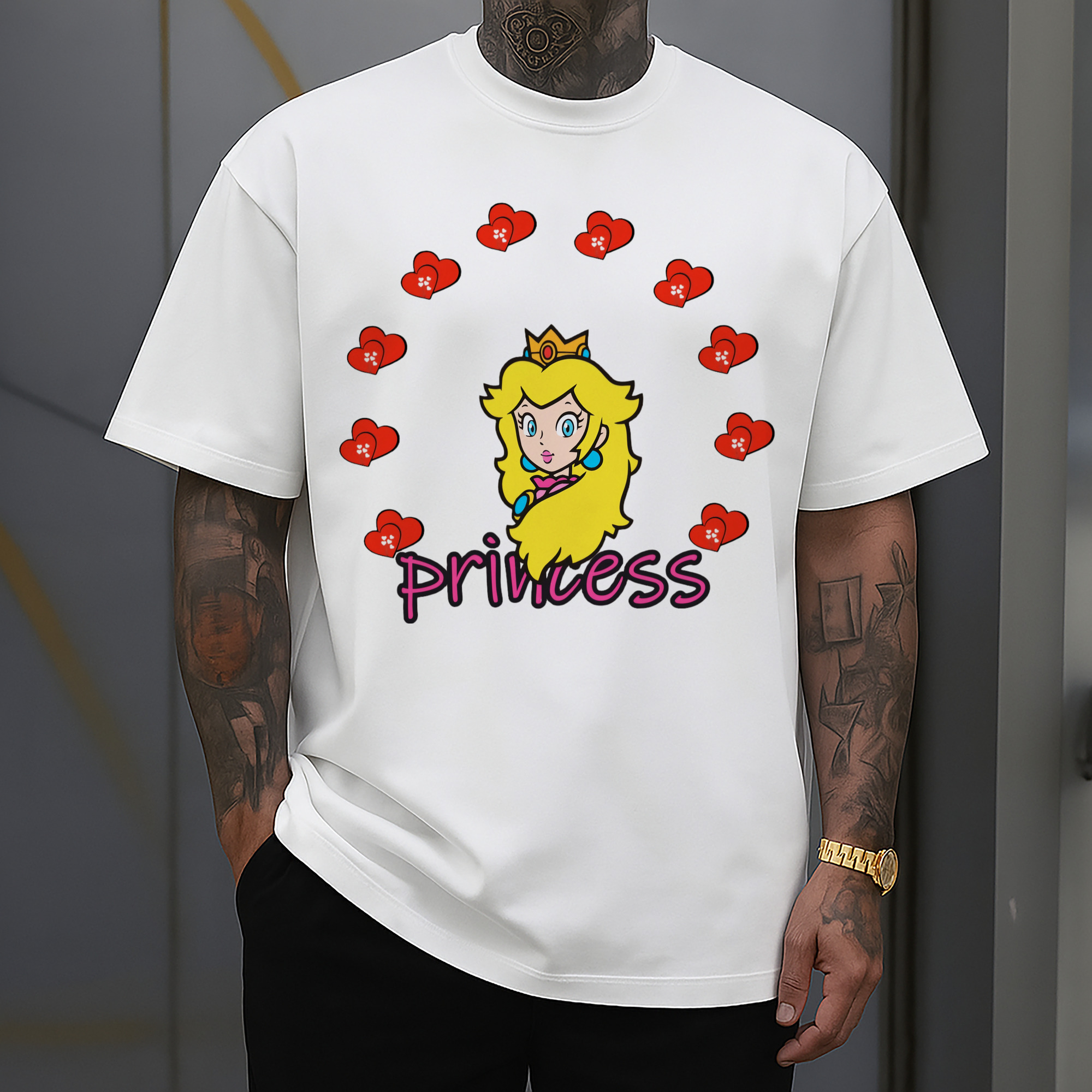 Nintendo princess peach t shirts