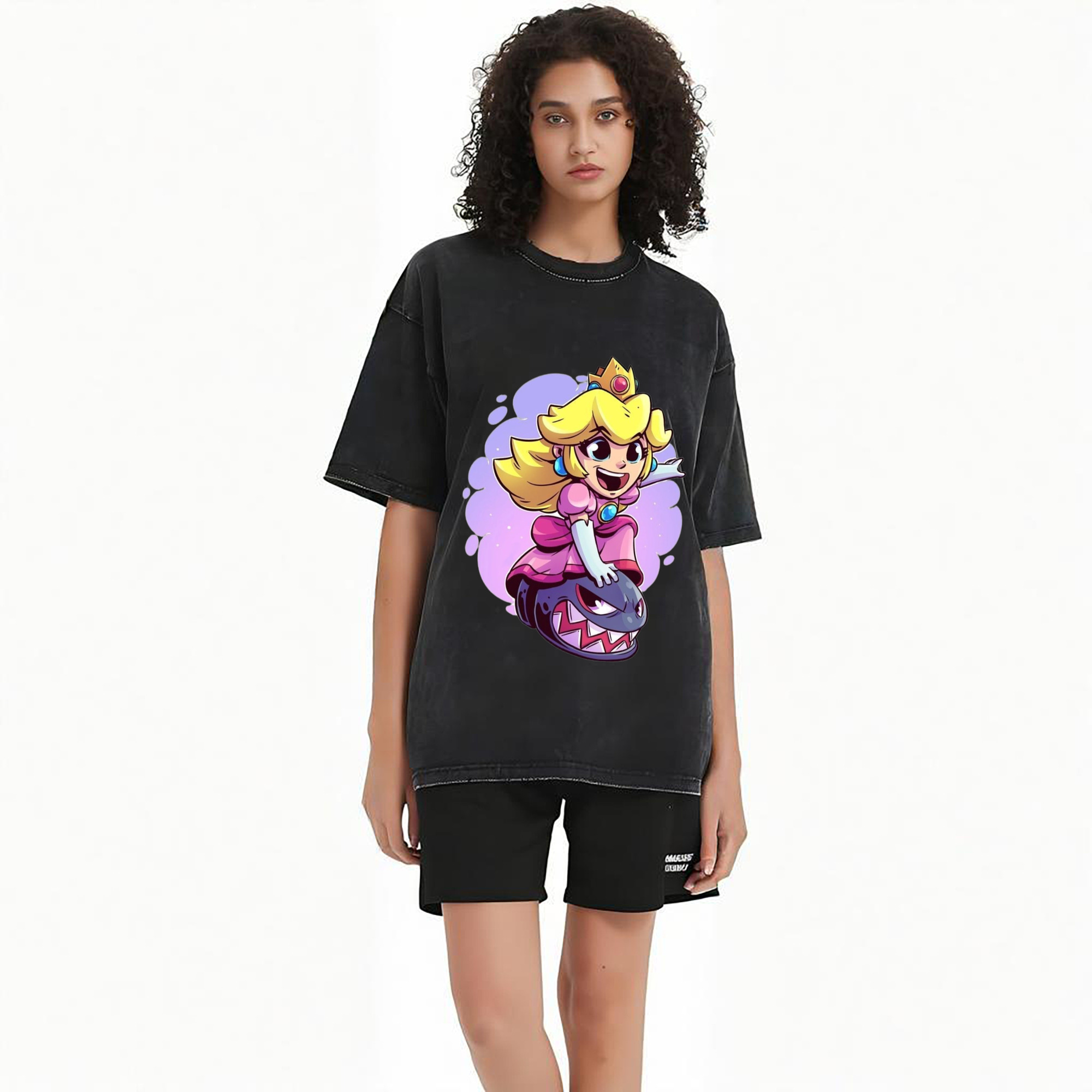 Nintendo princess peach cartoon t shirts