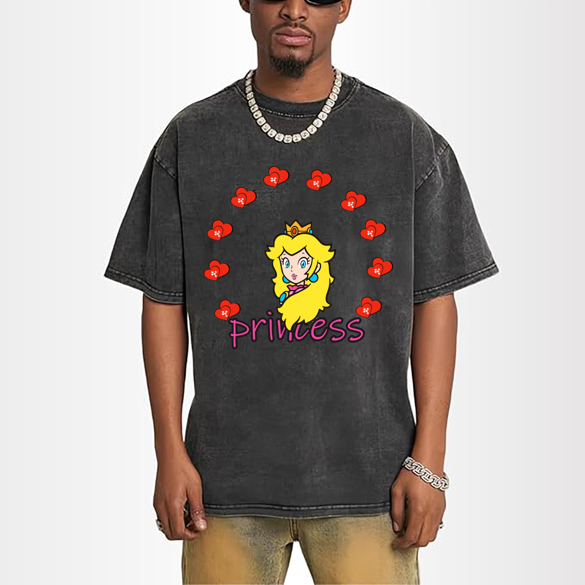 Nintendo princess peach t shirts
