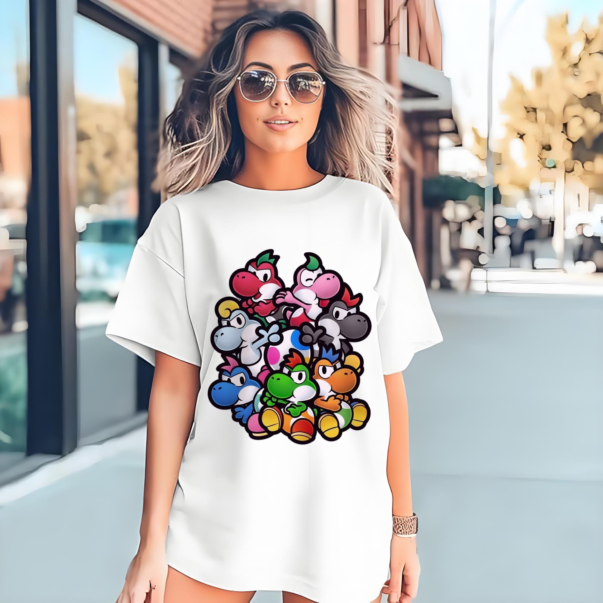 Super Mario Yoshi and friend's T-shirt