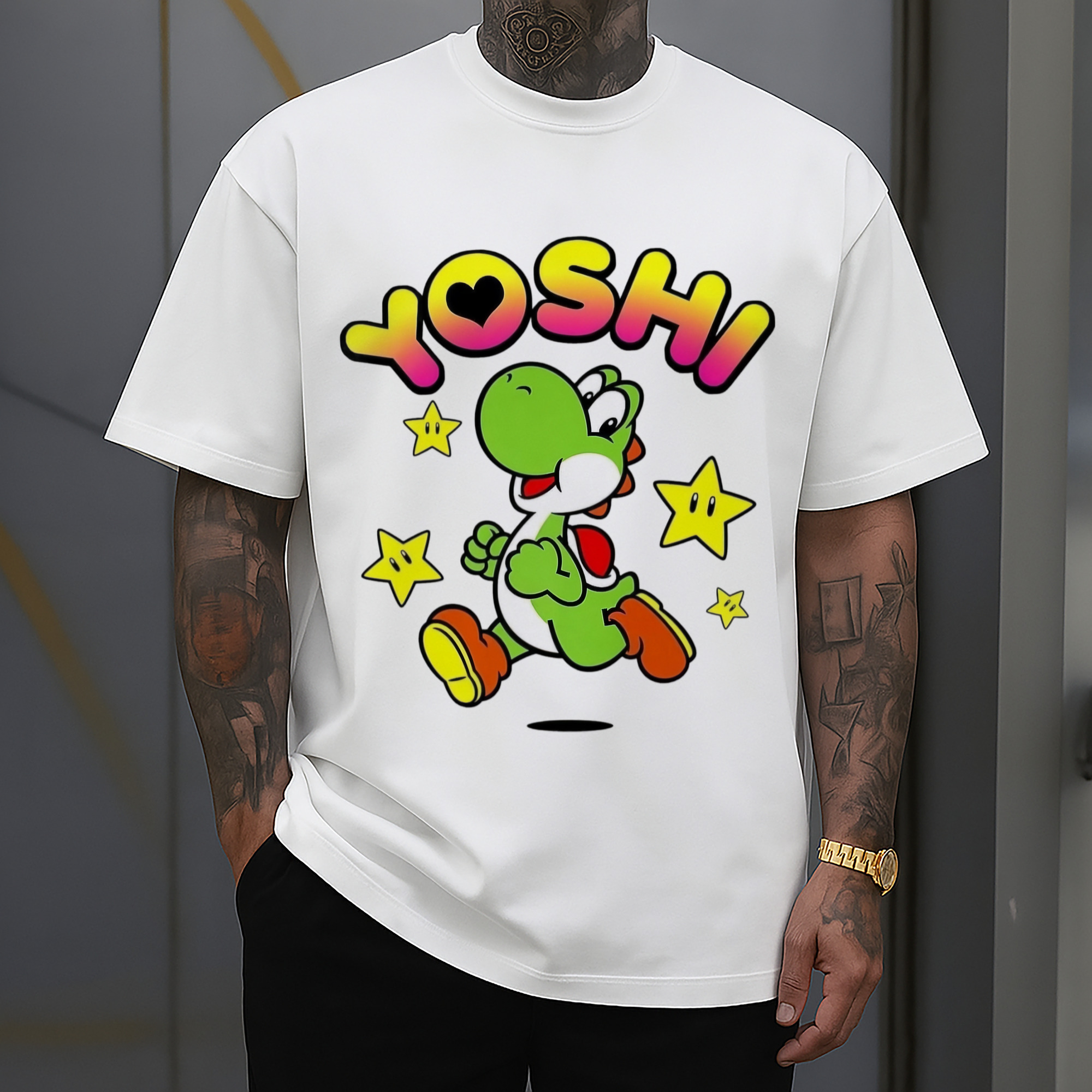 Nintendo Yoshi Painted style Tee