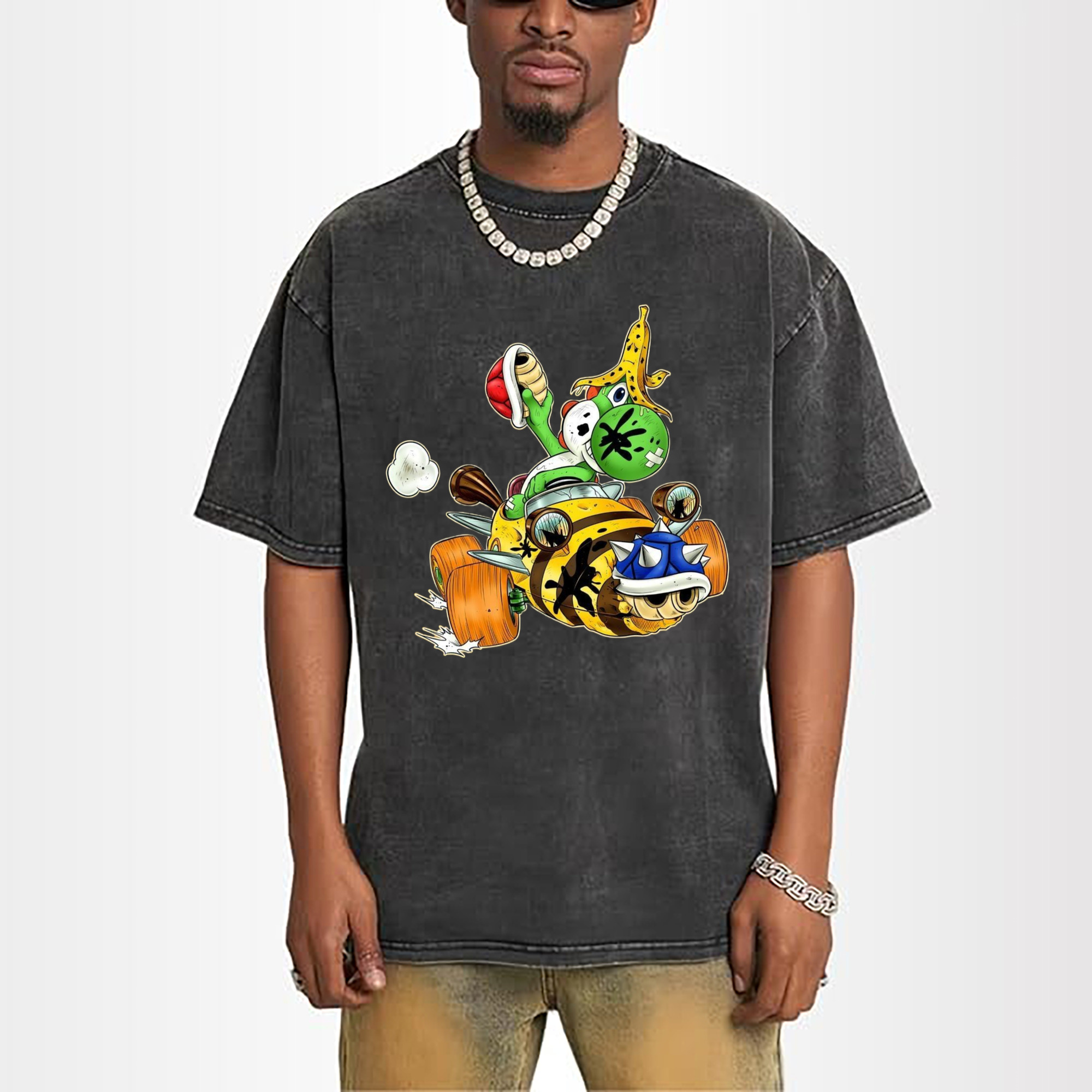 Super Mario Yoshi kart T-shirt