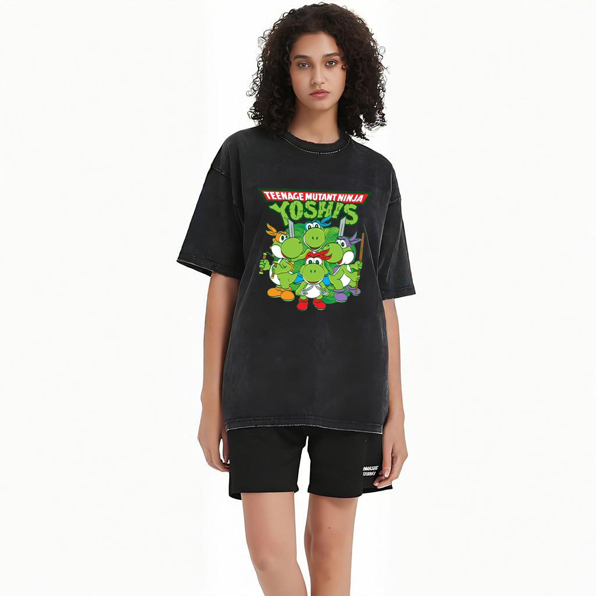 Nintendo Yoshi 'Teenage Mutant Ninja Turtles' t-shirt