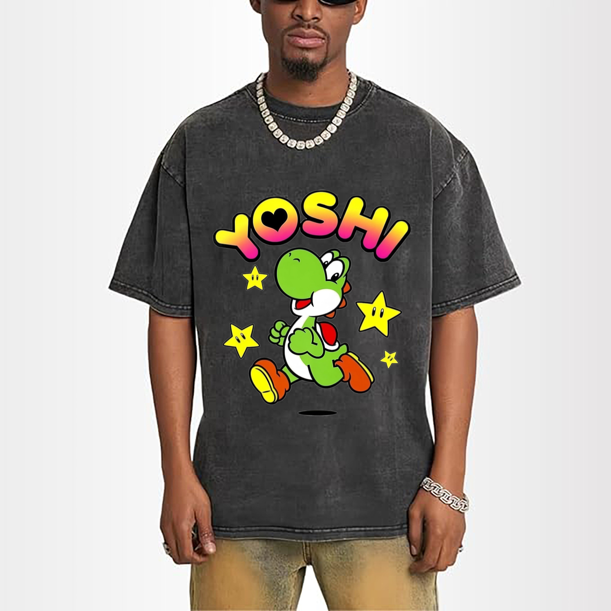 Nintendo Yoshi Painted style Tee