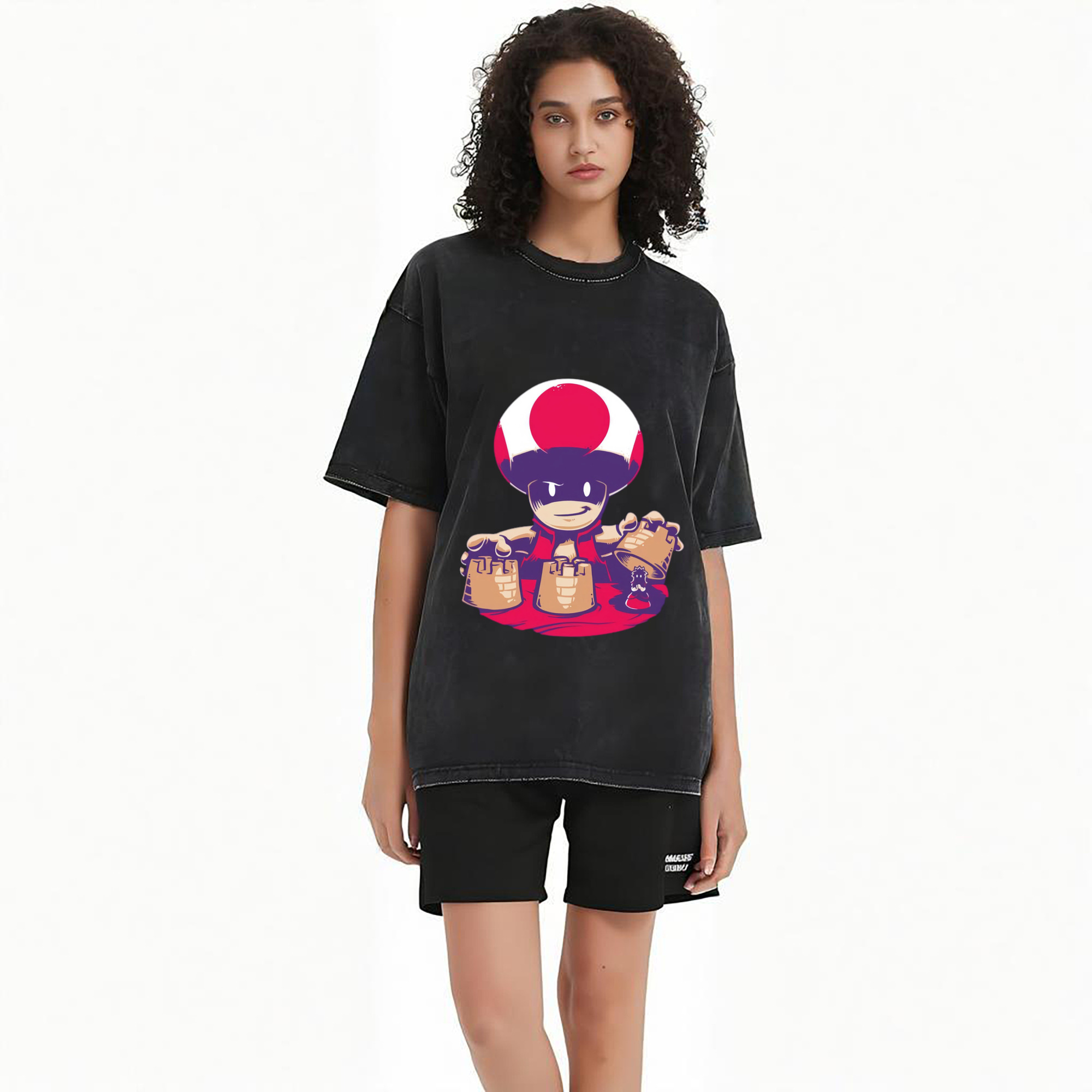 super mario  red toad t shirt