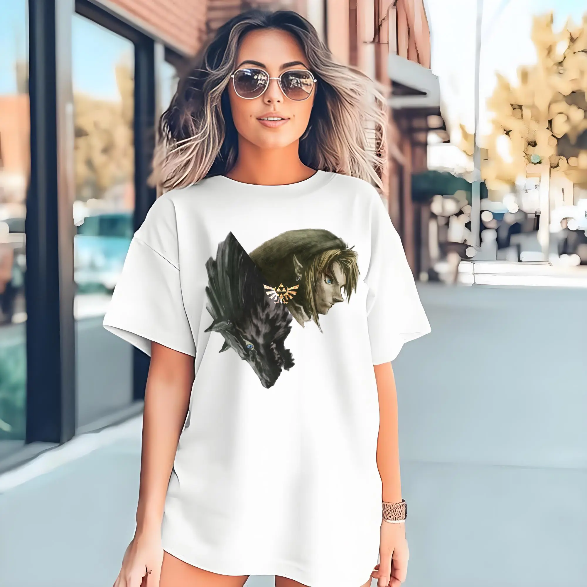 men&#039;s The Legend of Zelda Link graphic shirt