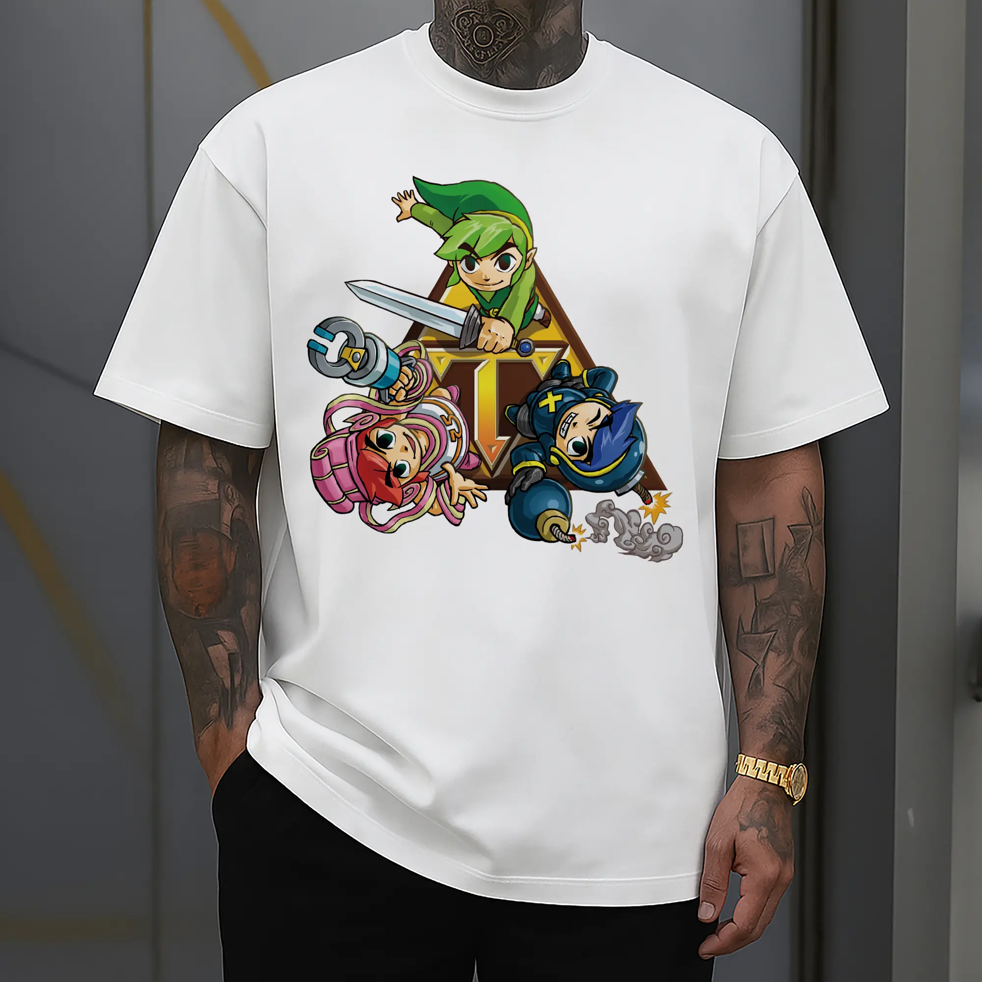 The Legend of Zelda Link and friends shirt