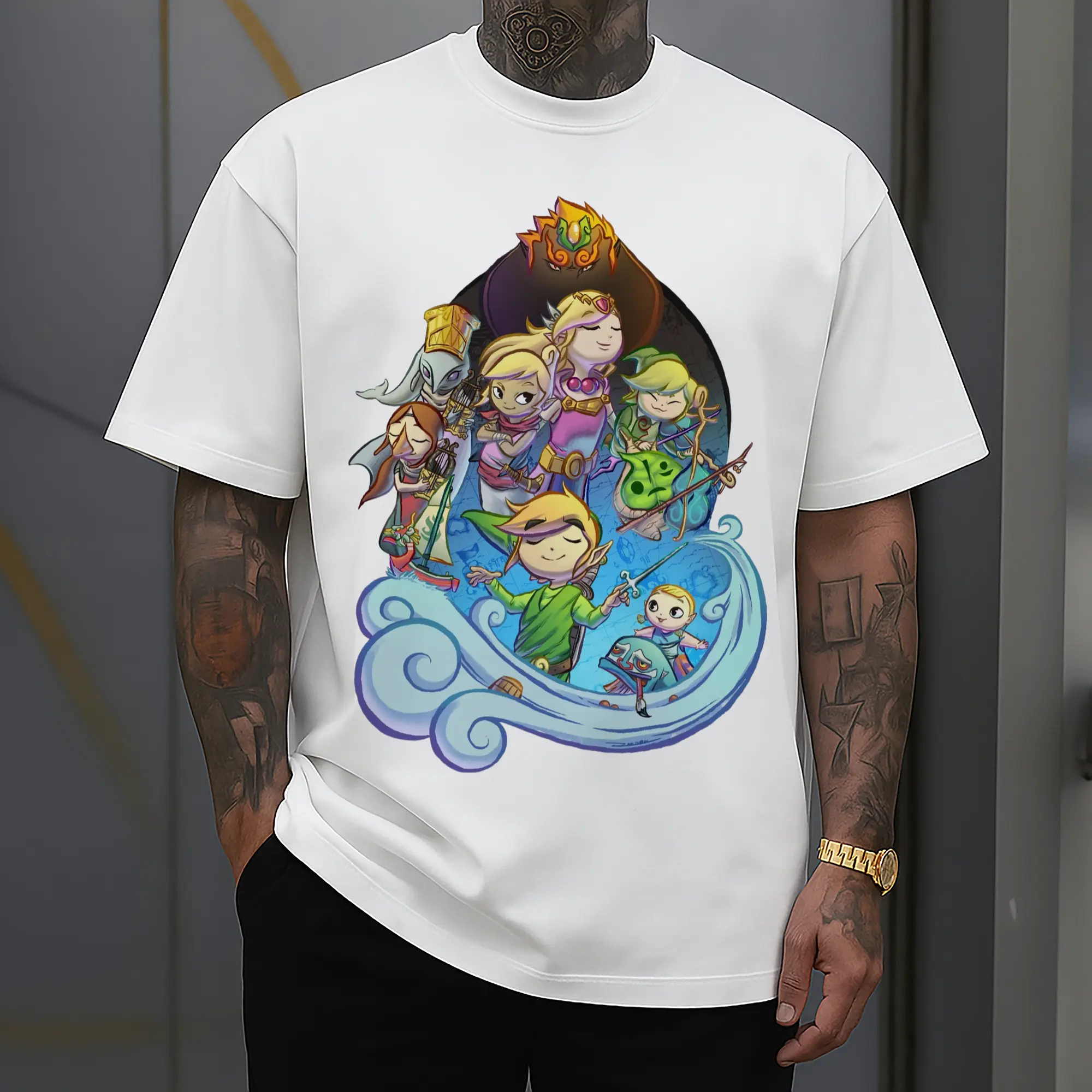 The Legend of Zelda Link shirt