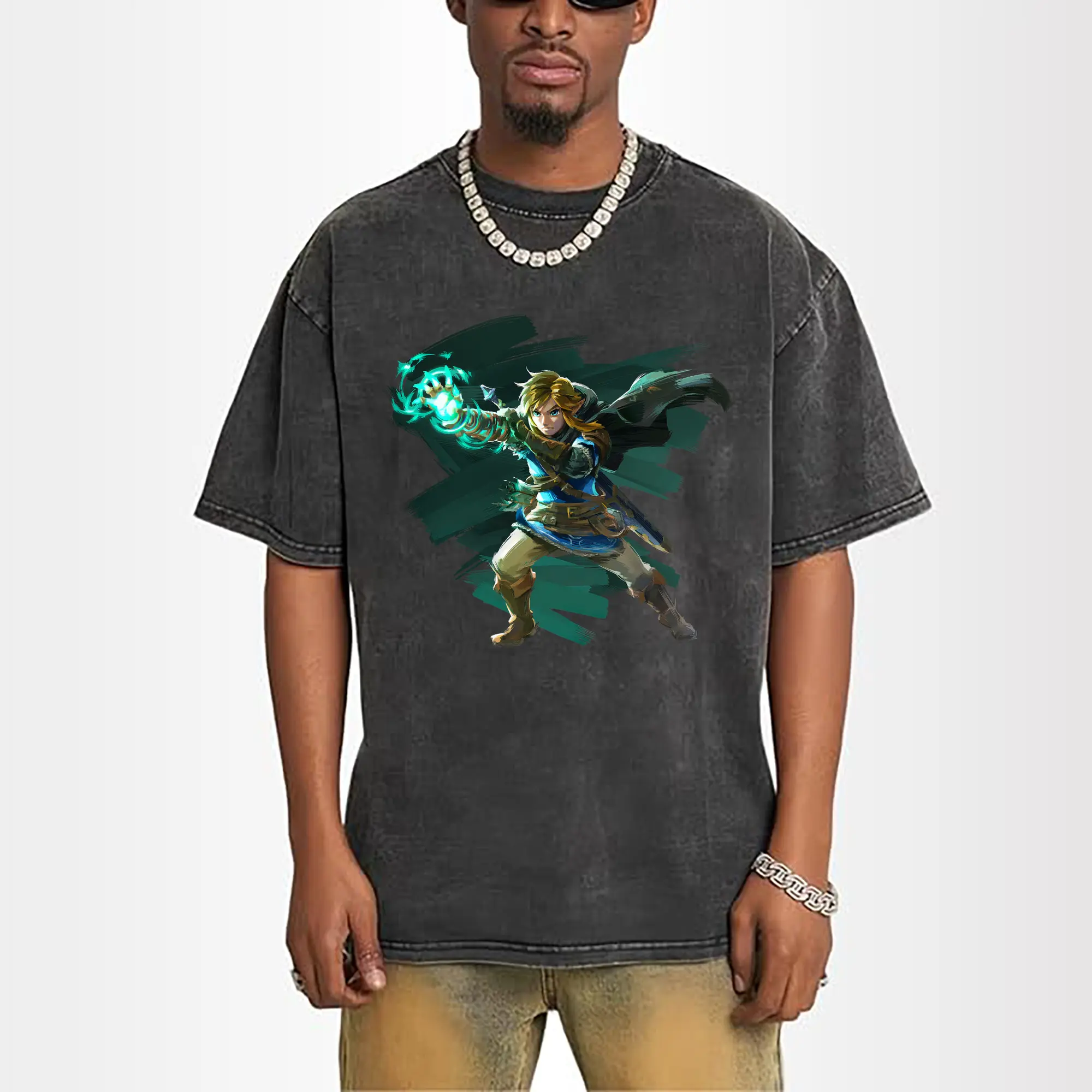 men&#039;s The Legend of Zelda Link tee